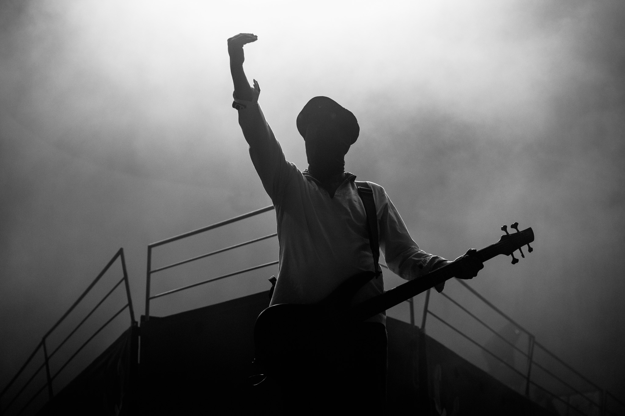 Bild vom Liveauftritt der Band Kanonenfieber beim Summer Breeze 2025