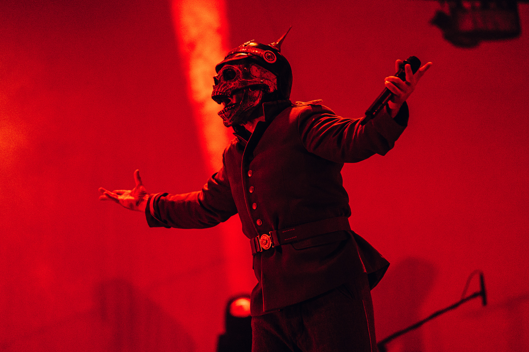 Bild vom Liveauftritt der Band Kanonenfieber beim Summer Breeze 2025