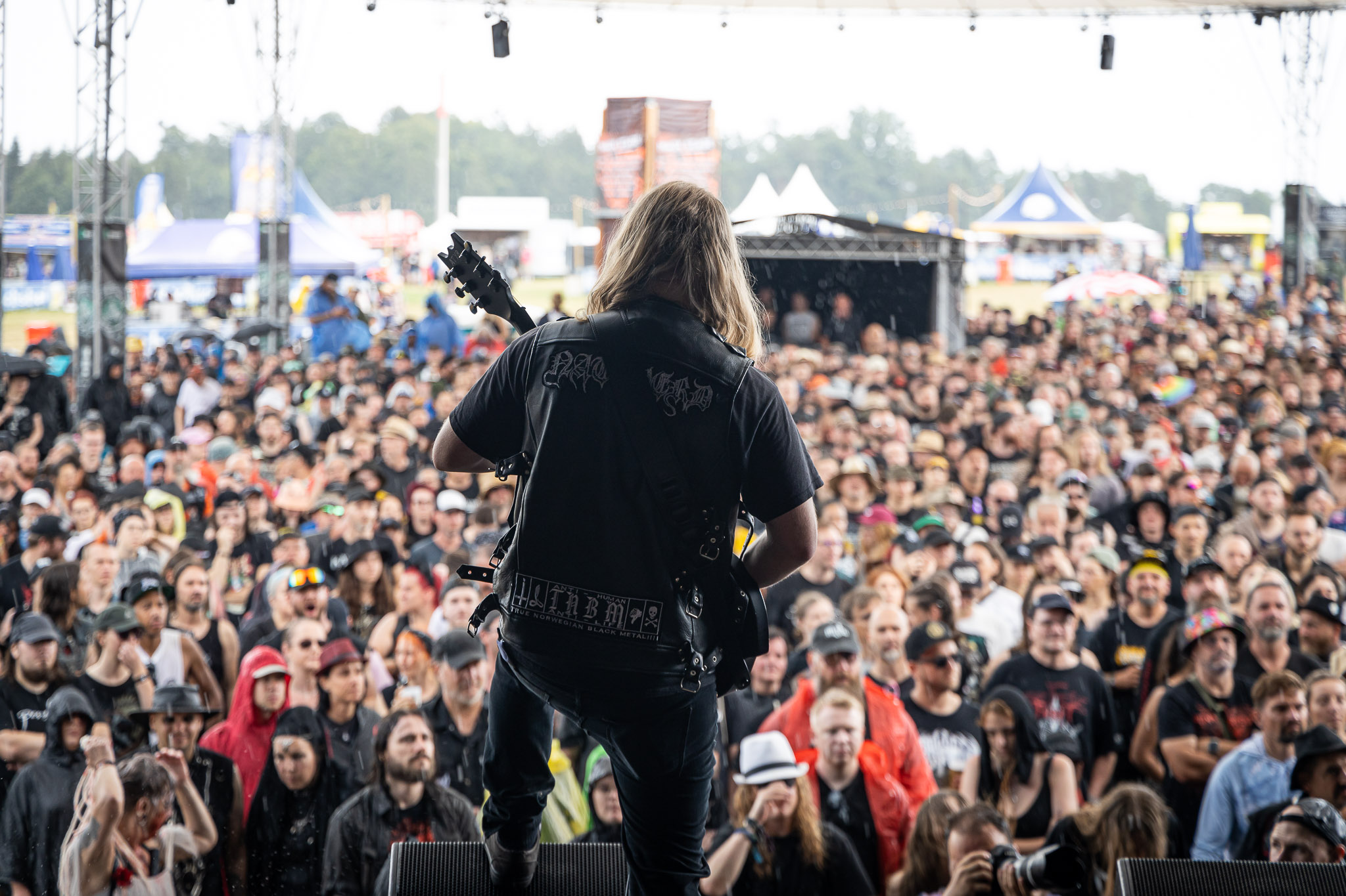 Bild vom Liveauftritt der Band Nattverd beim Summer Breeze 2025