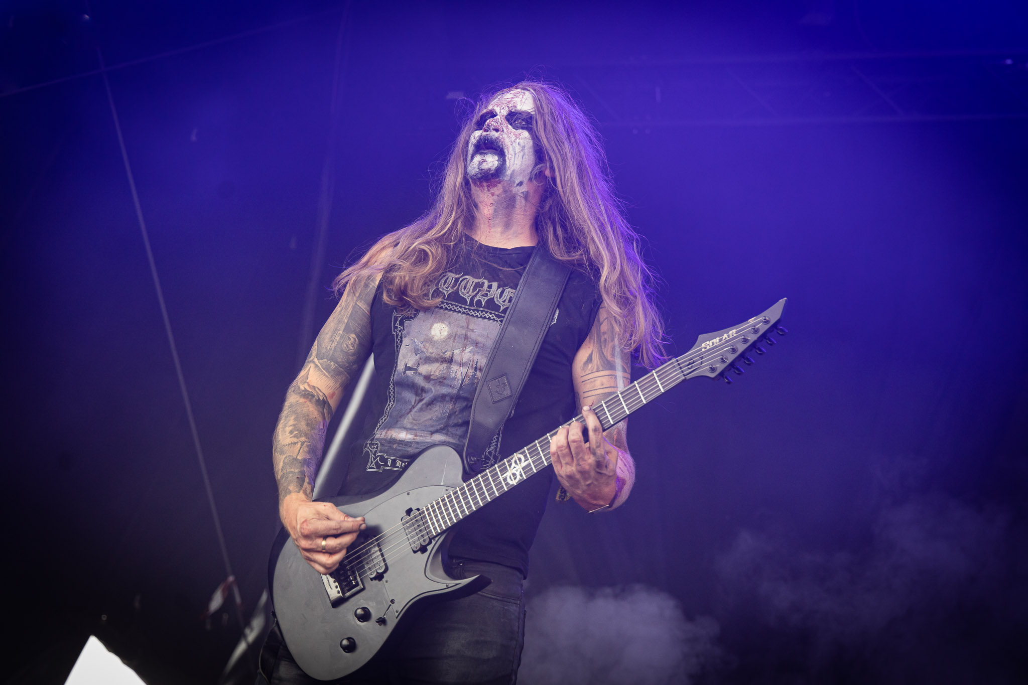 Bild vom Liveauftritt der Band Nattverd beim Summer Breeze 2025