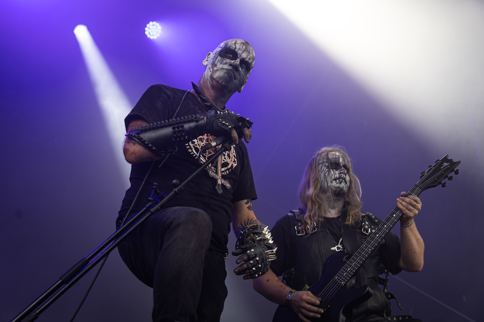 Bild vom Liveauftritt der Band Nattverd beim Summer Breeze 2025