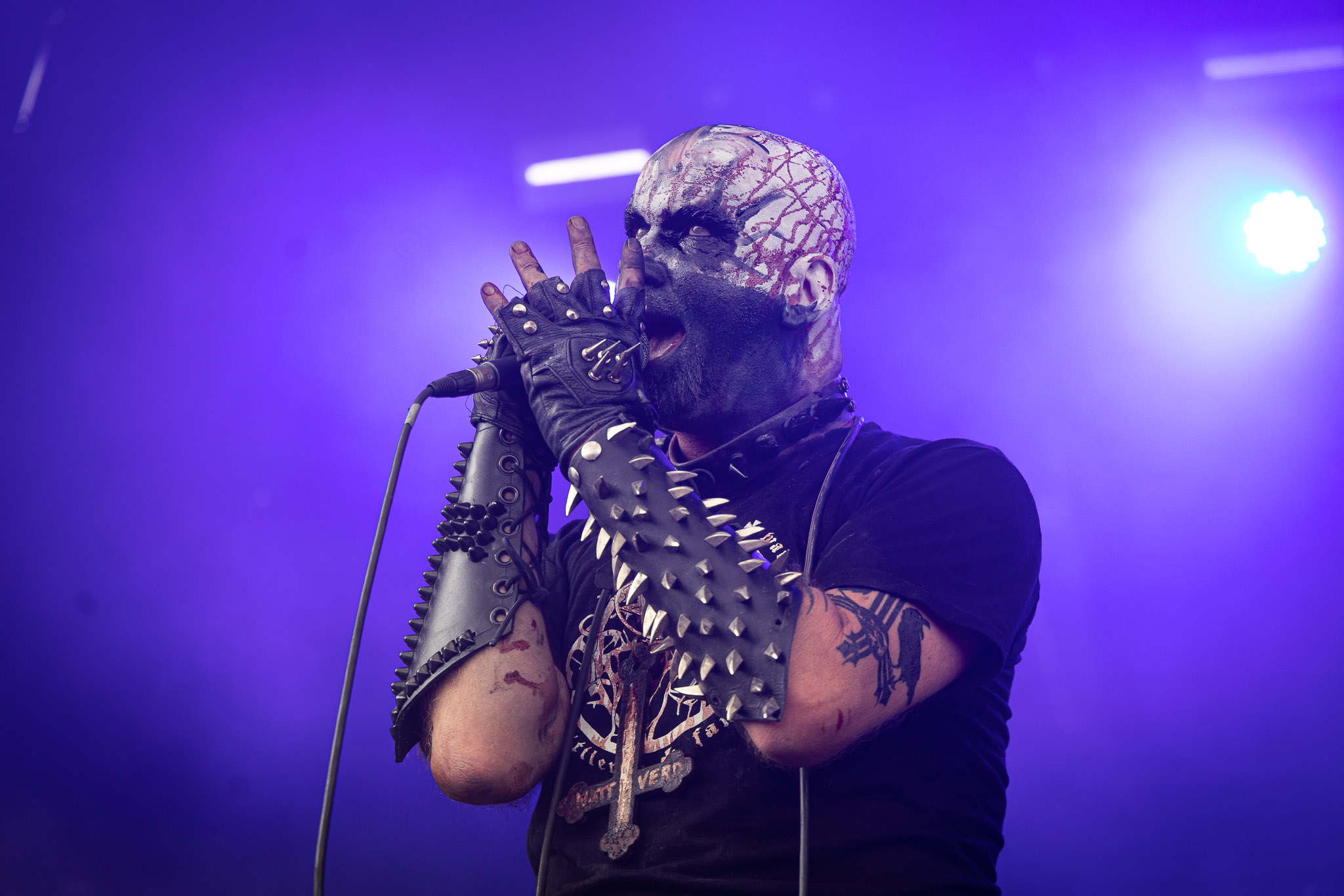 Bild vom Liveauftritt der Band Nattverd beim Summer Breeze 2025