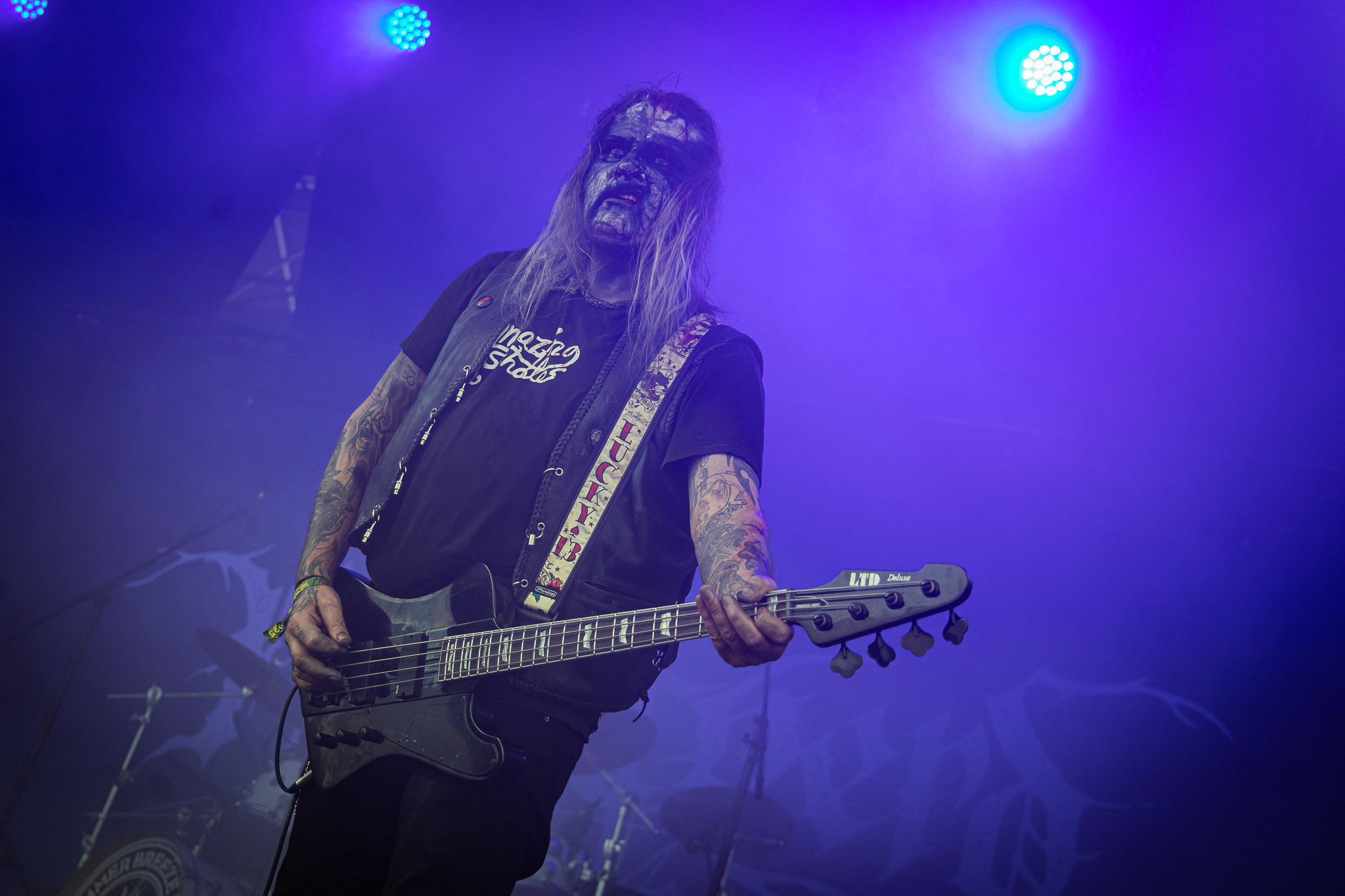 Bild vom Liveauftritt der Band Nattverd beim Summer Breeze 2025