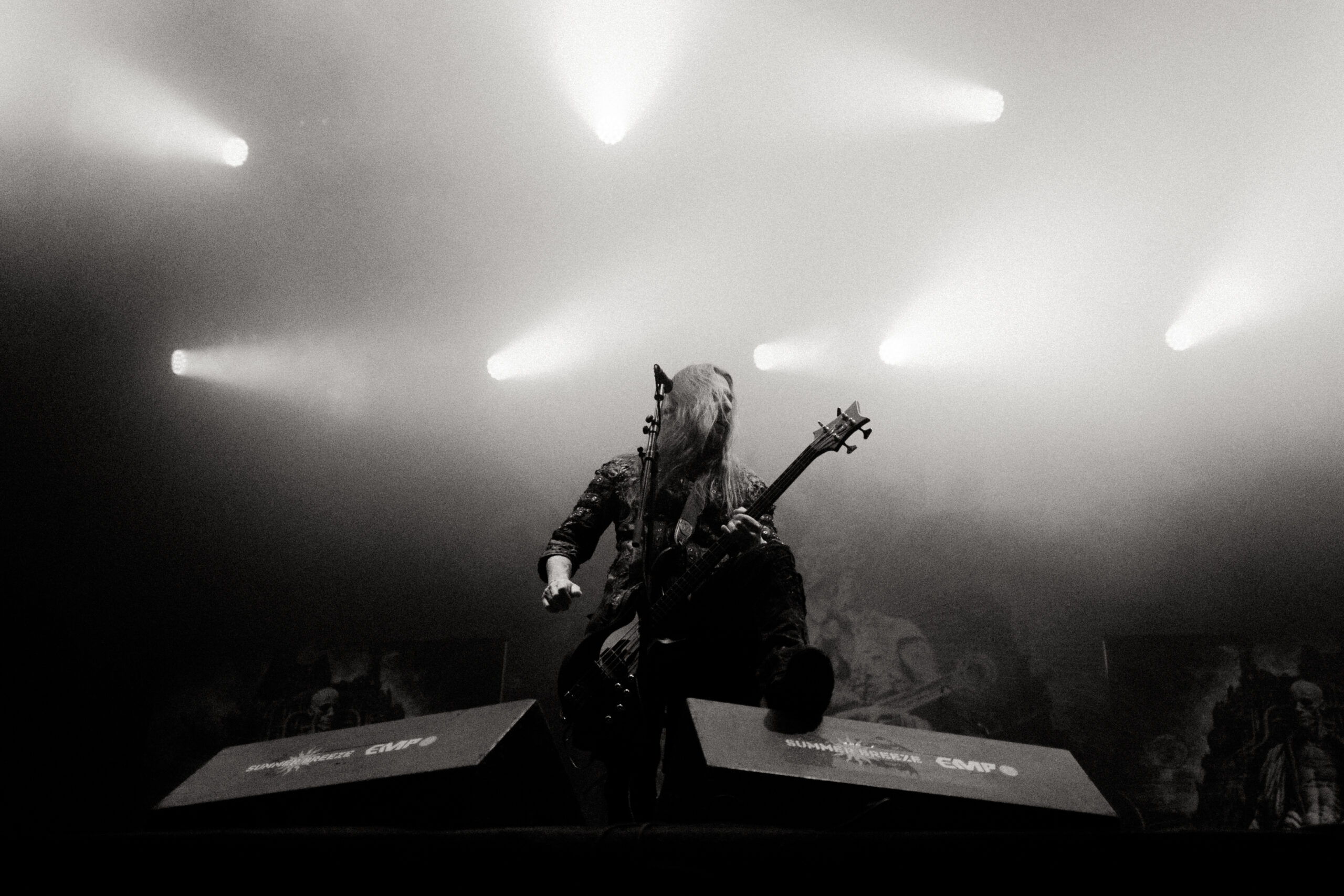 Bild vom Liveauftritt der Band Septicflesh beim Summer Breeze 2025