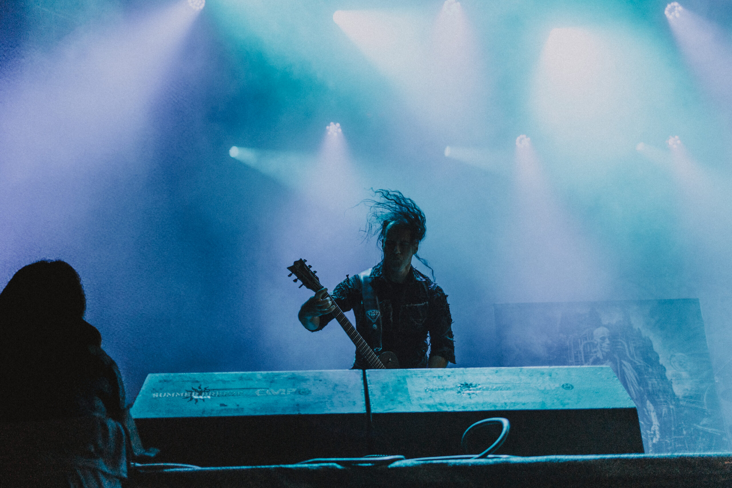 Bild vom Liveauftritt der Band Septicflesh beim Summer Breeze 2025