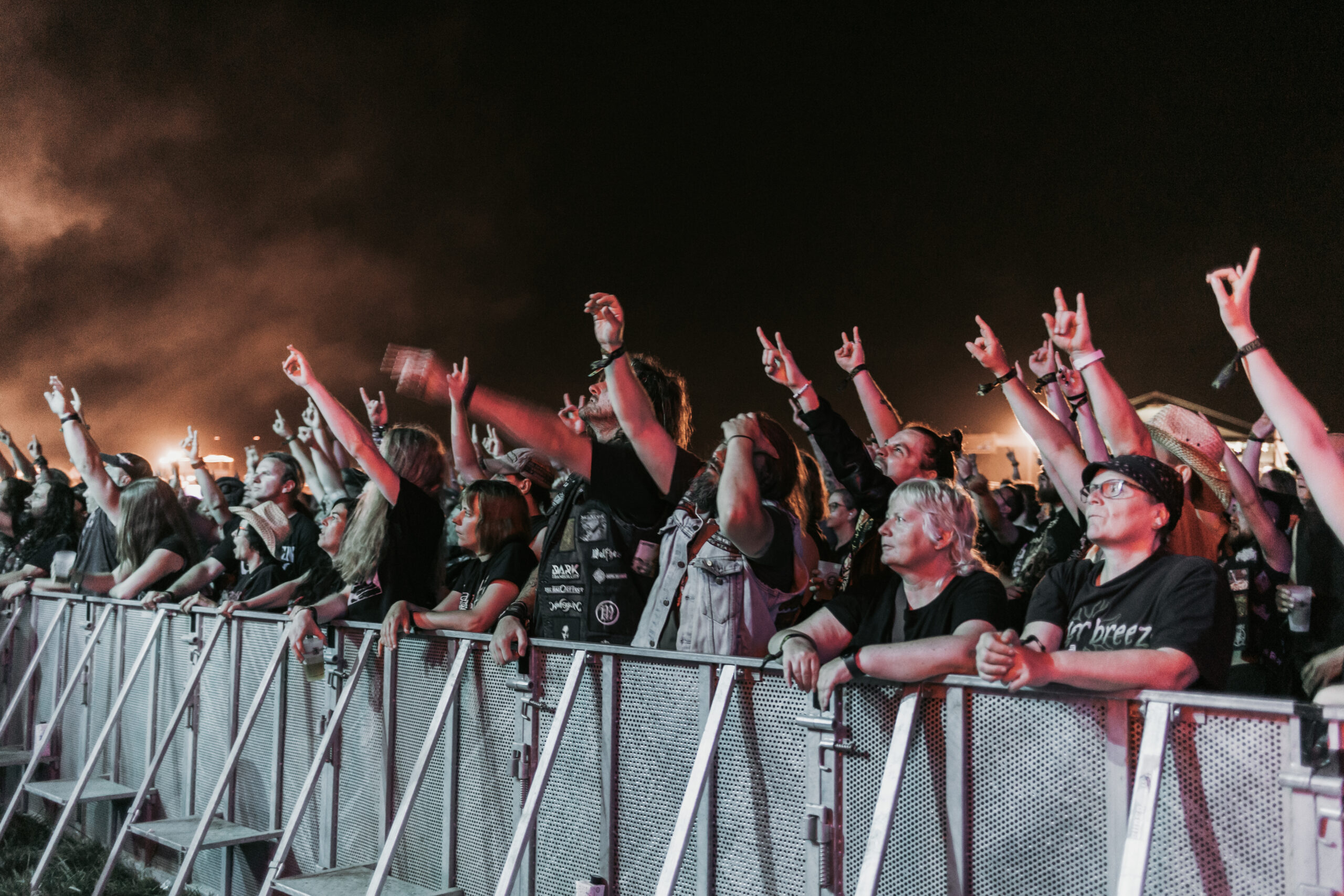 Bild vom Liveauftritt der Band Septicflesh beim Summer Breeze 2025