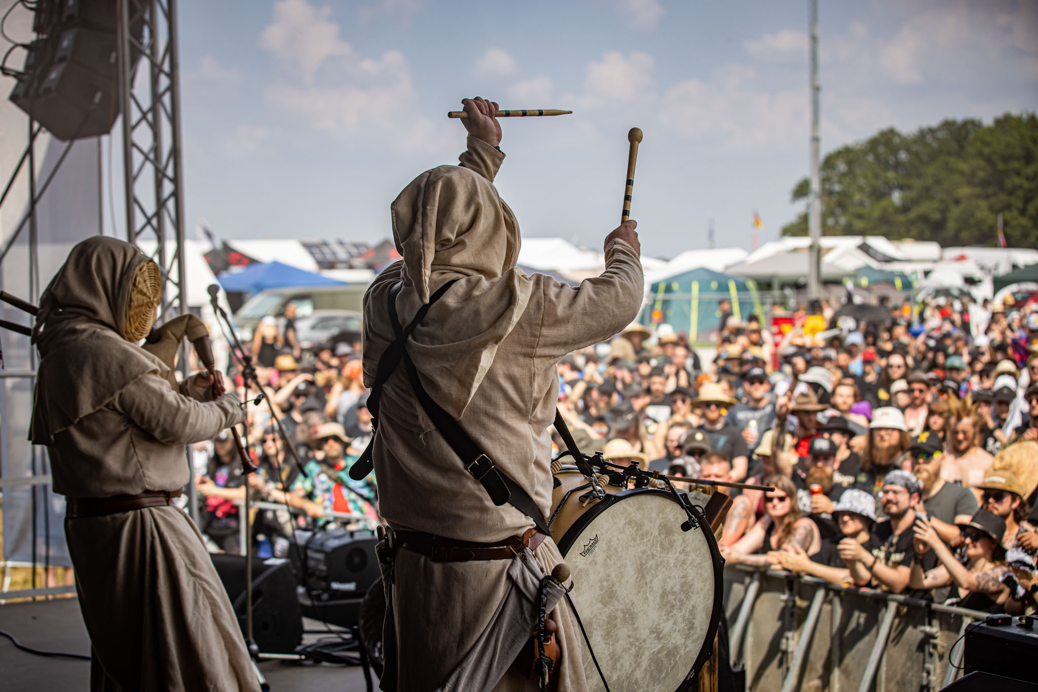 Bild vom Liveauftritt der Band Tabernis beim Summer Breeze 2025
