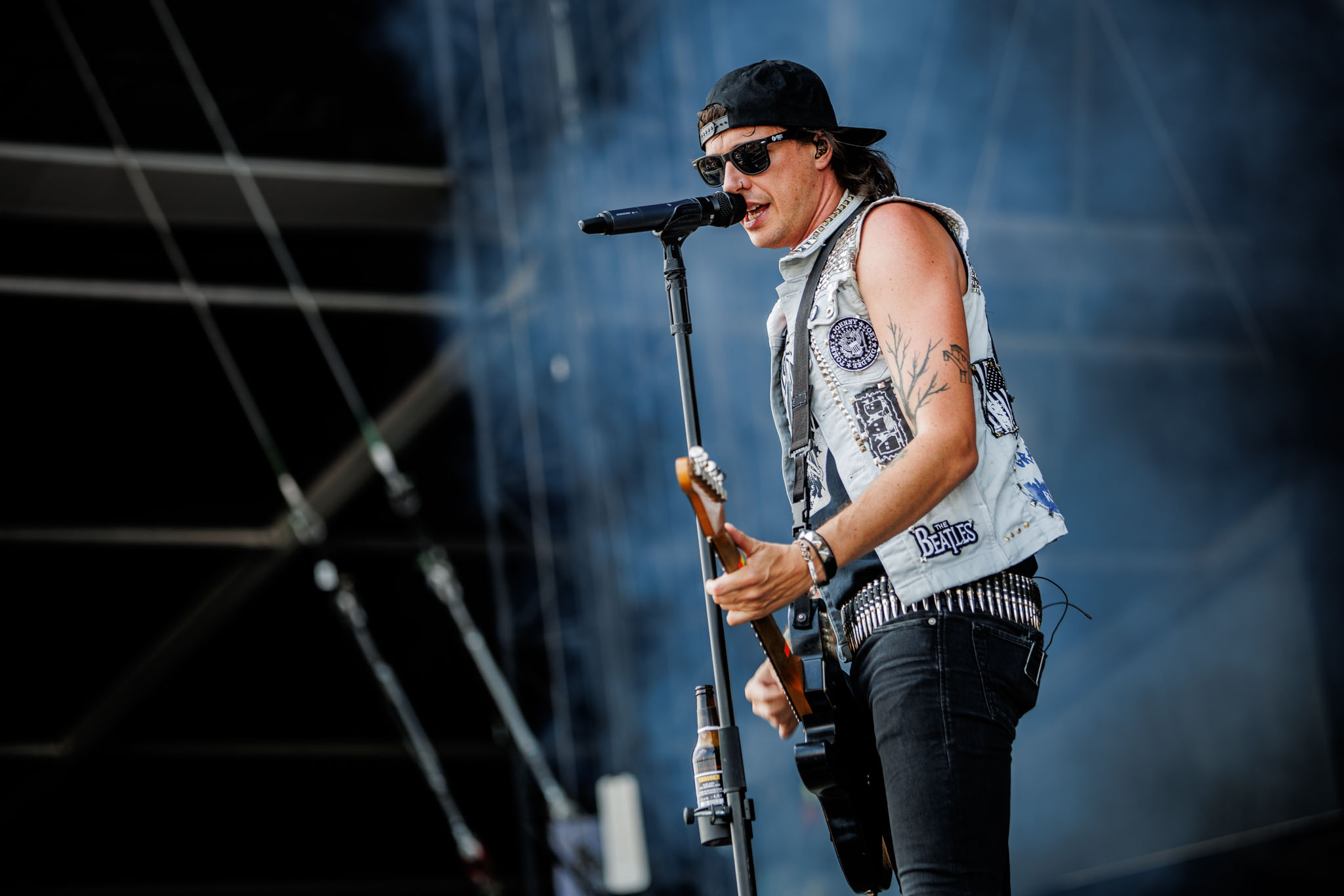 Bild vom Liveauftritt der Band Turbobier beim Summer Breeze 2025