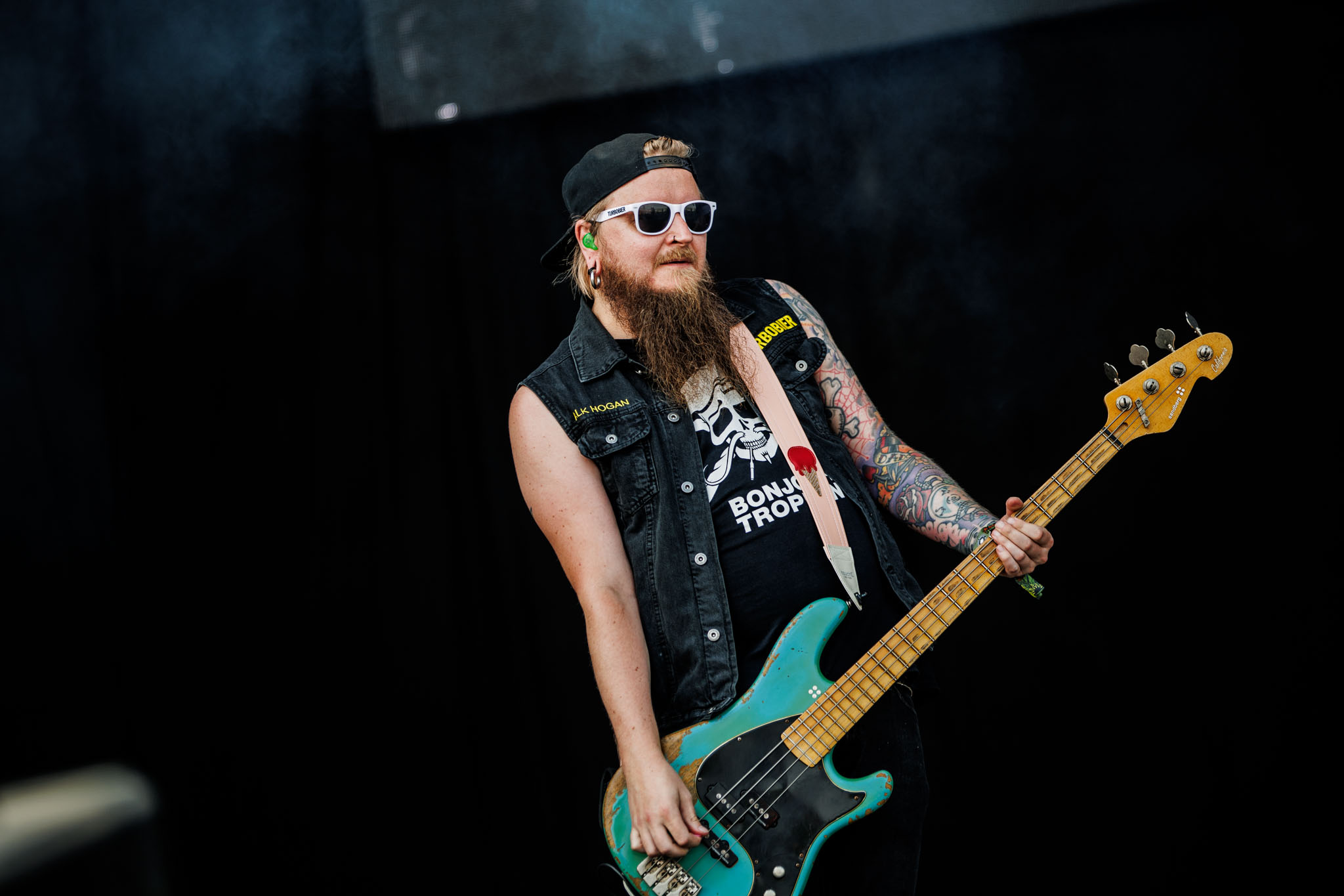 Bild vom Liveauftritt der Band Turbobier beim Summer Breeze 2025