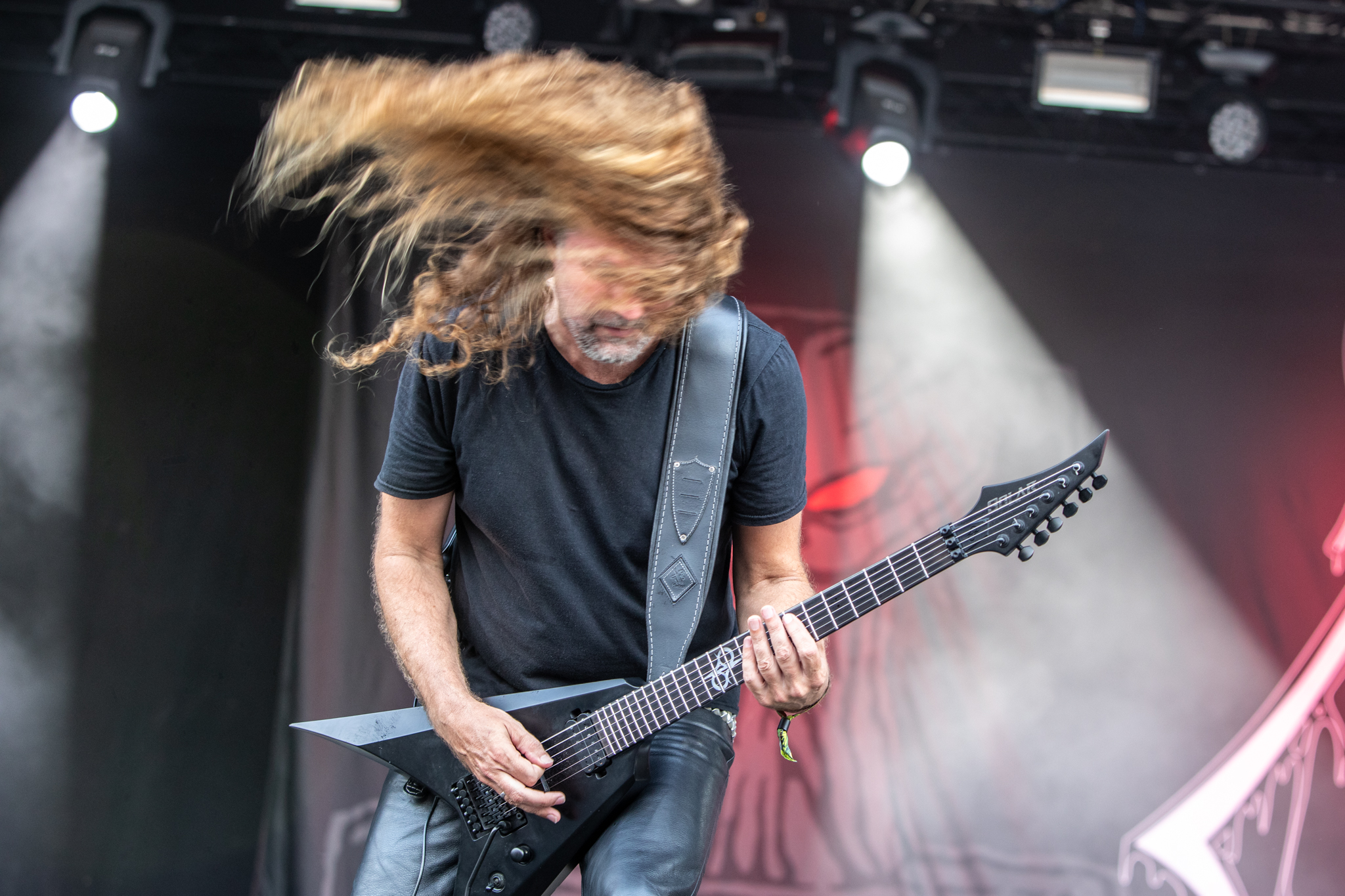 Bild vom Liveauftritt der Band Unleashed beim Summer Breeze 2025