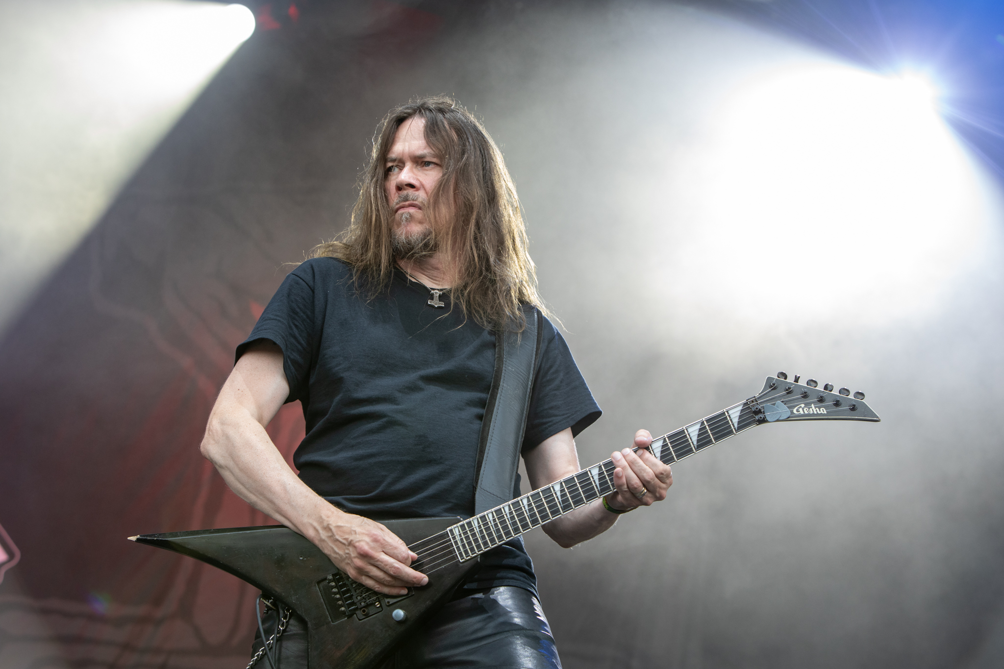 Bild vom Liveauftritt der Band Unleashed beim Summer Breeze 2025