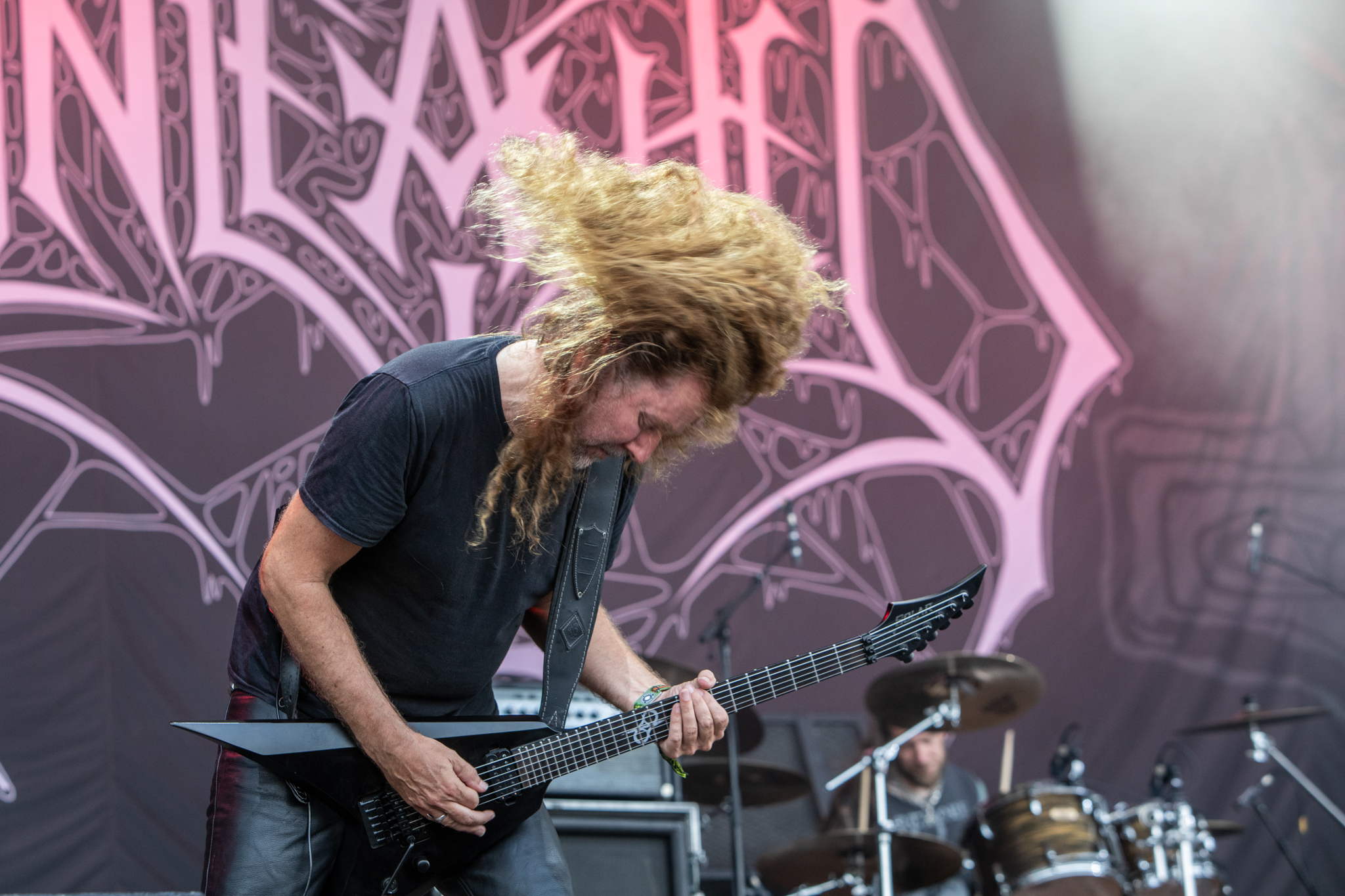 Bild vom Liveauftritt der Band Unleashed beim Summer Breeze 2025