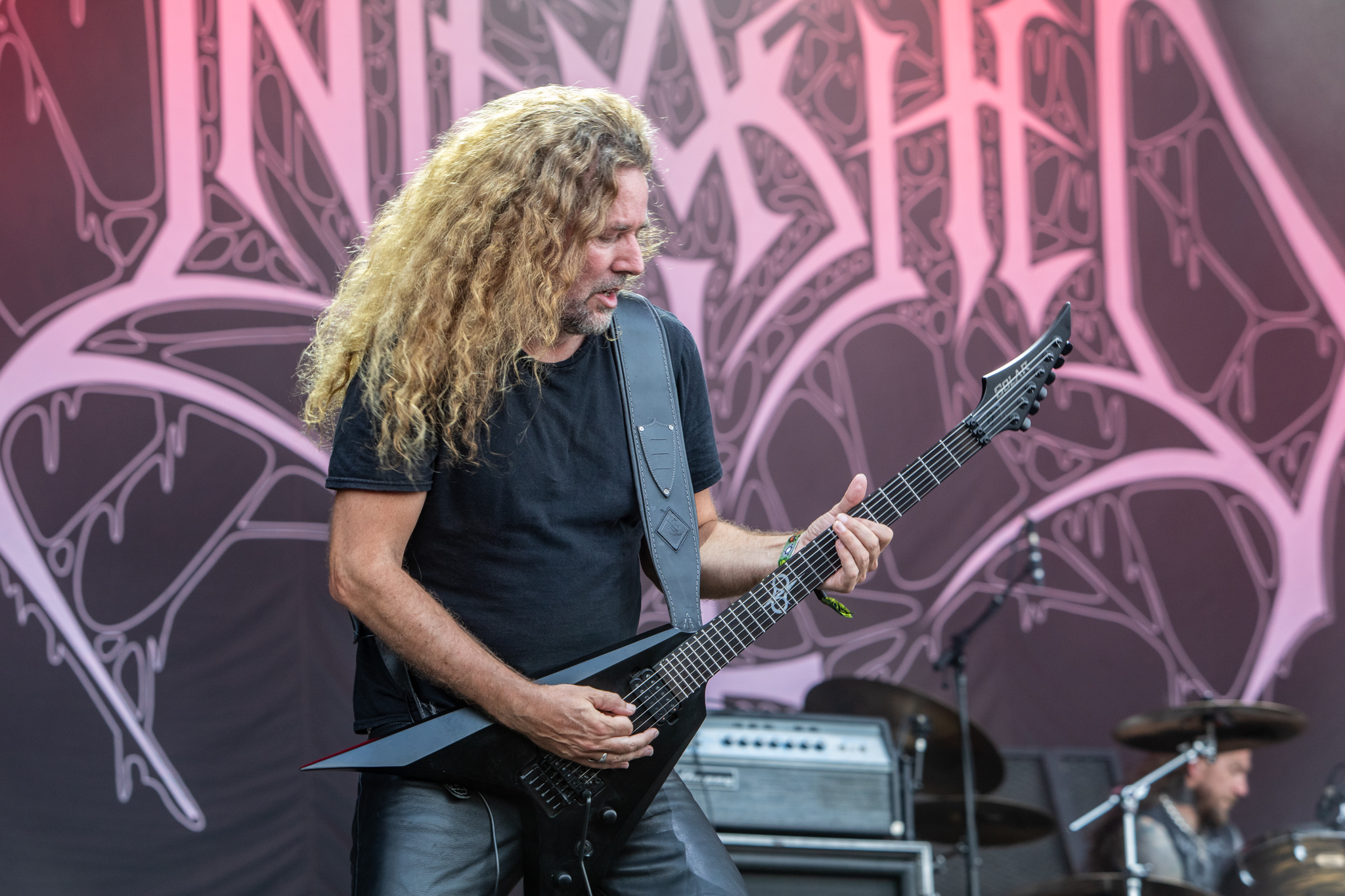 Bild vom Liveauftritt der Band Unleashed beim Summer Breeze 2025