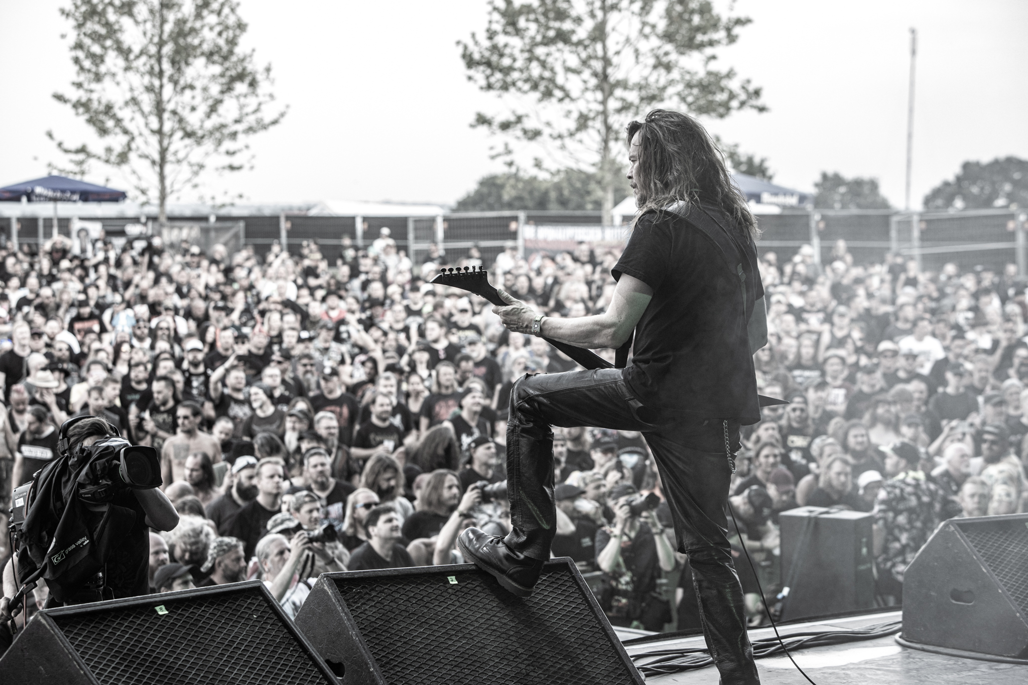 Bild vom Liveauftritt der Band Unleashed beim Summer Breeze 2025