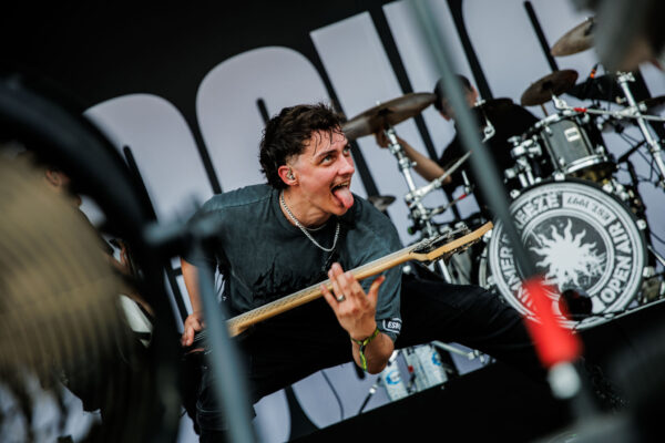 Bild vom Liveauftritt der Band Accvsed beim Summer Breeze 2025
