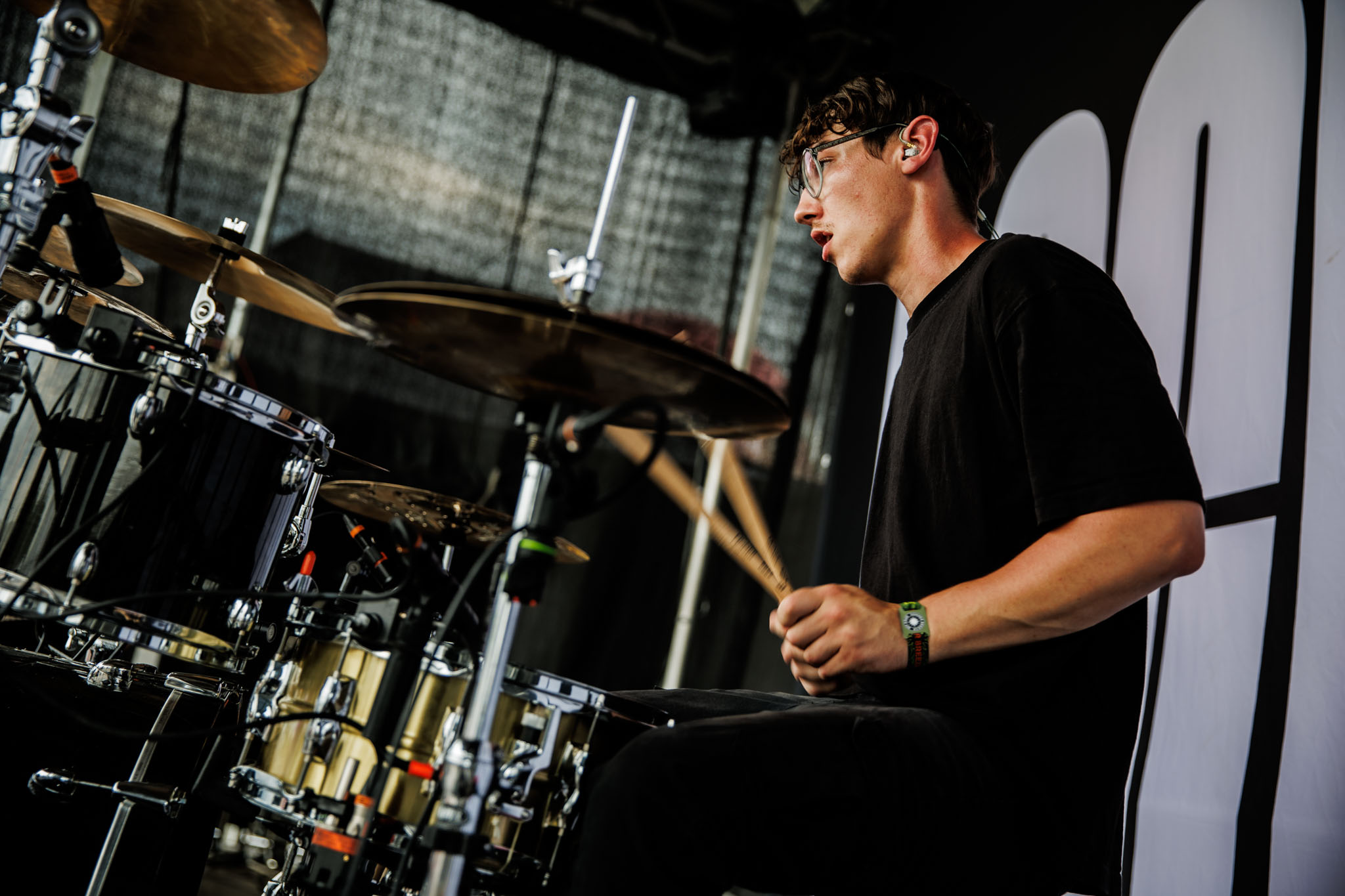 Bild vom Liveauftritt der Band Accvsed beim Summer Breeze 2025