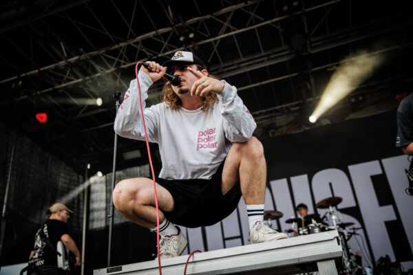 Bild vom Liveauftritt der Band Accvsed beim Summer Breeze 2025