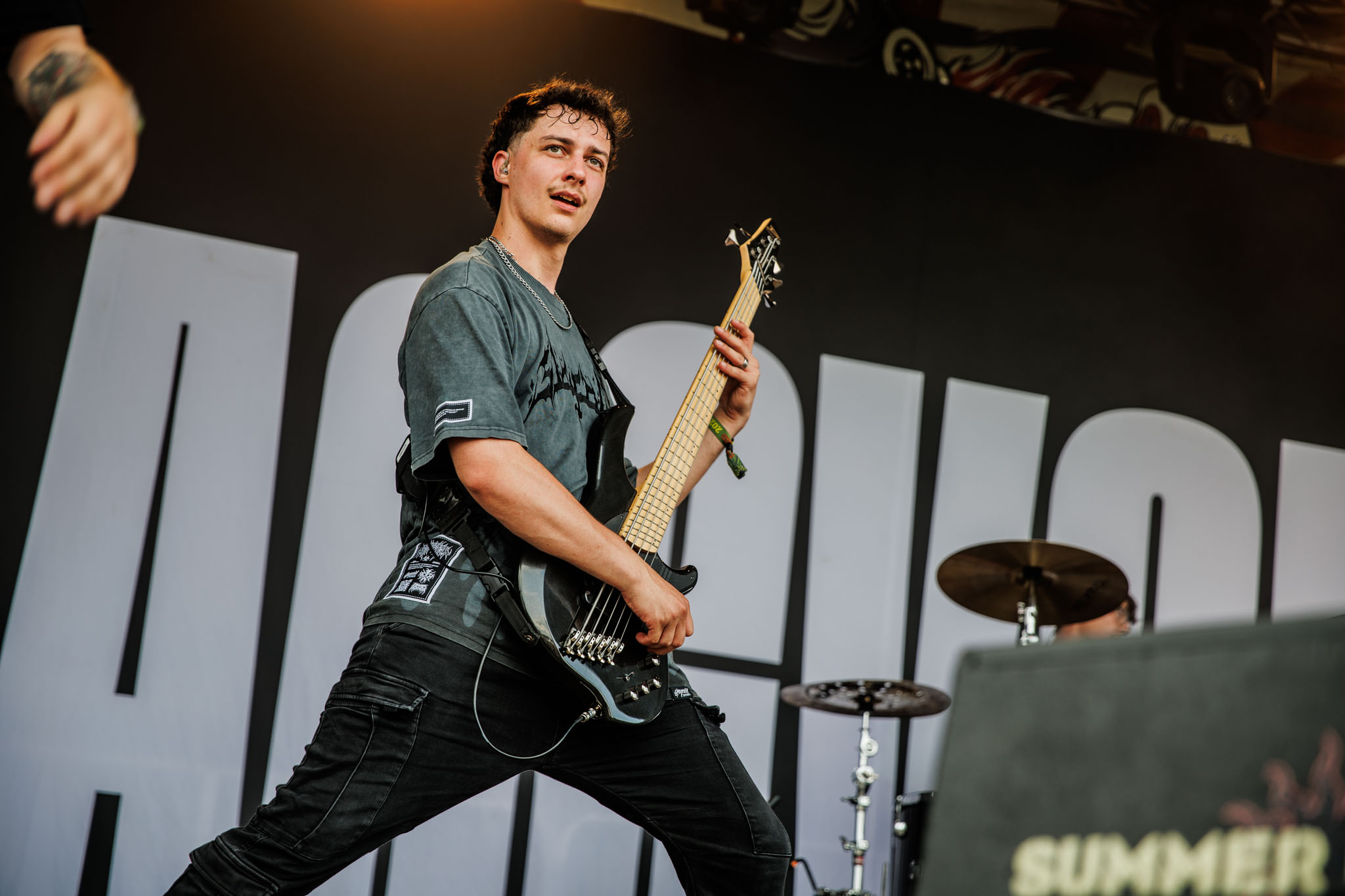 Bild vom Liveauftritt der Band Accvsed beim Summer Breeze 2025