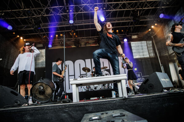 Bild vom Liveauftritt der Band Accvsed beim Summer Breeze 2025