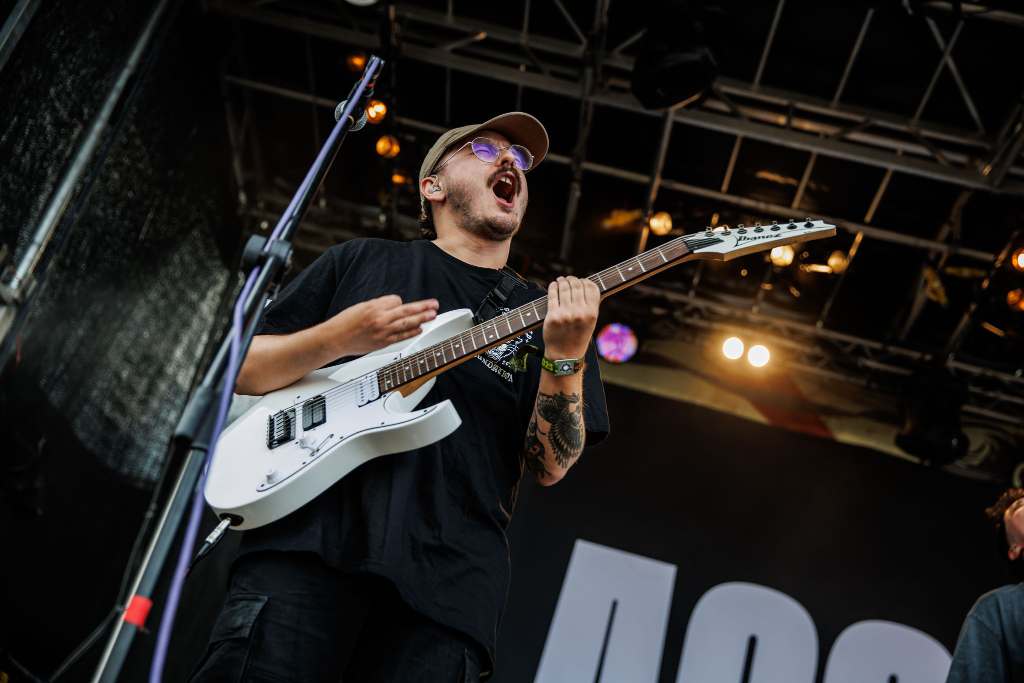 Bild vom Liveauftritt der Band Accvsed beim Summer Breeze 2025