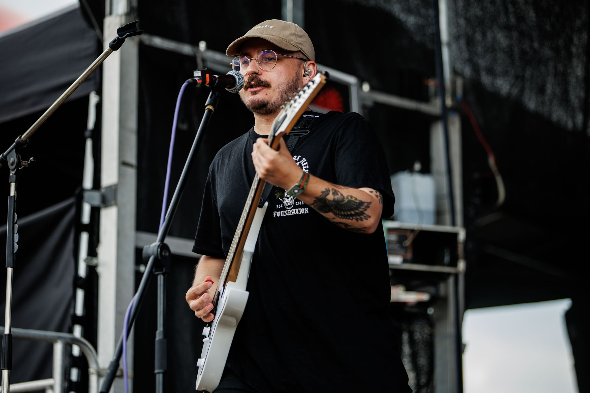 Bild vom Liveauftritt der Band Accvsed beim Summer Breeze 2025