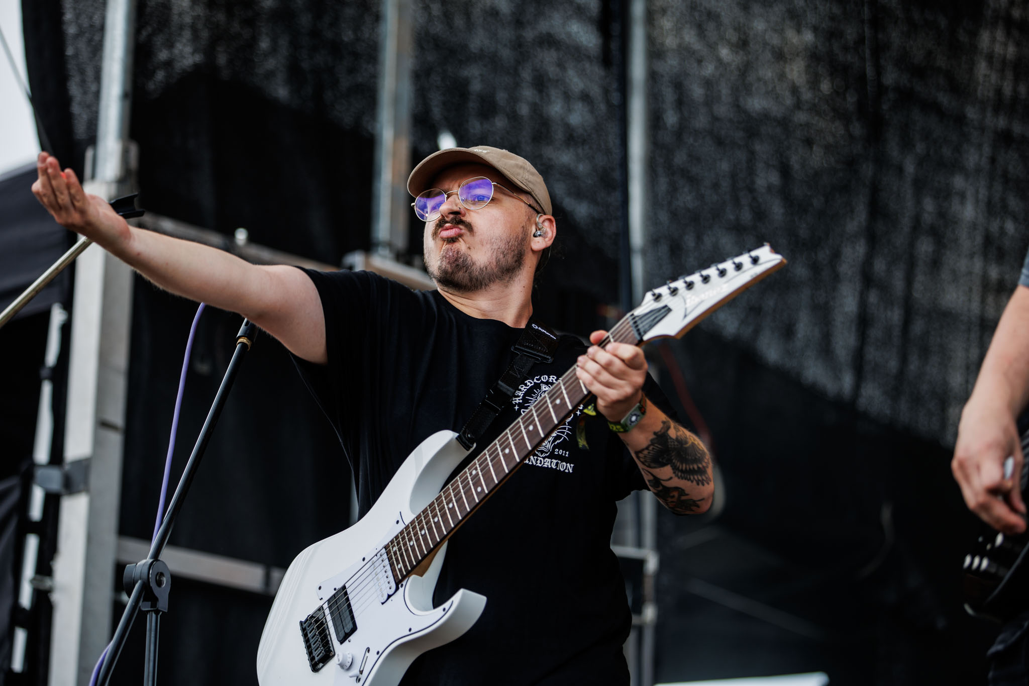 Bild vom Liveauftritt der Band Accvsed beim Summer Breeze 2025