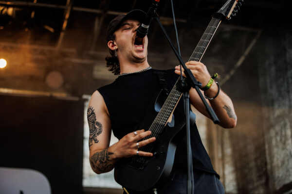 Bild vom Liveauftritt der Band Accvsed beim Summer Breeze 2025
