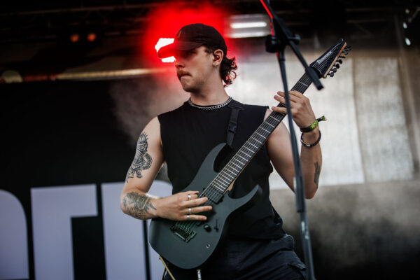 Bild vom Liveauftritt der Band Accvsed beim Summer Breeze 2025