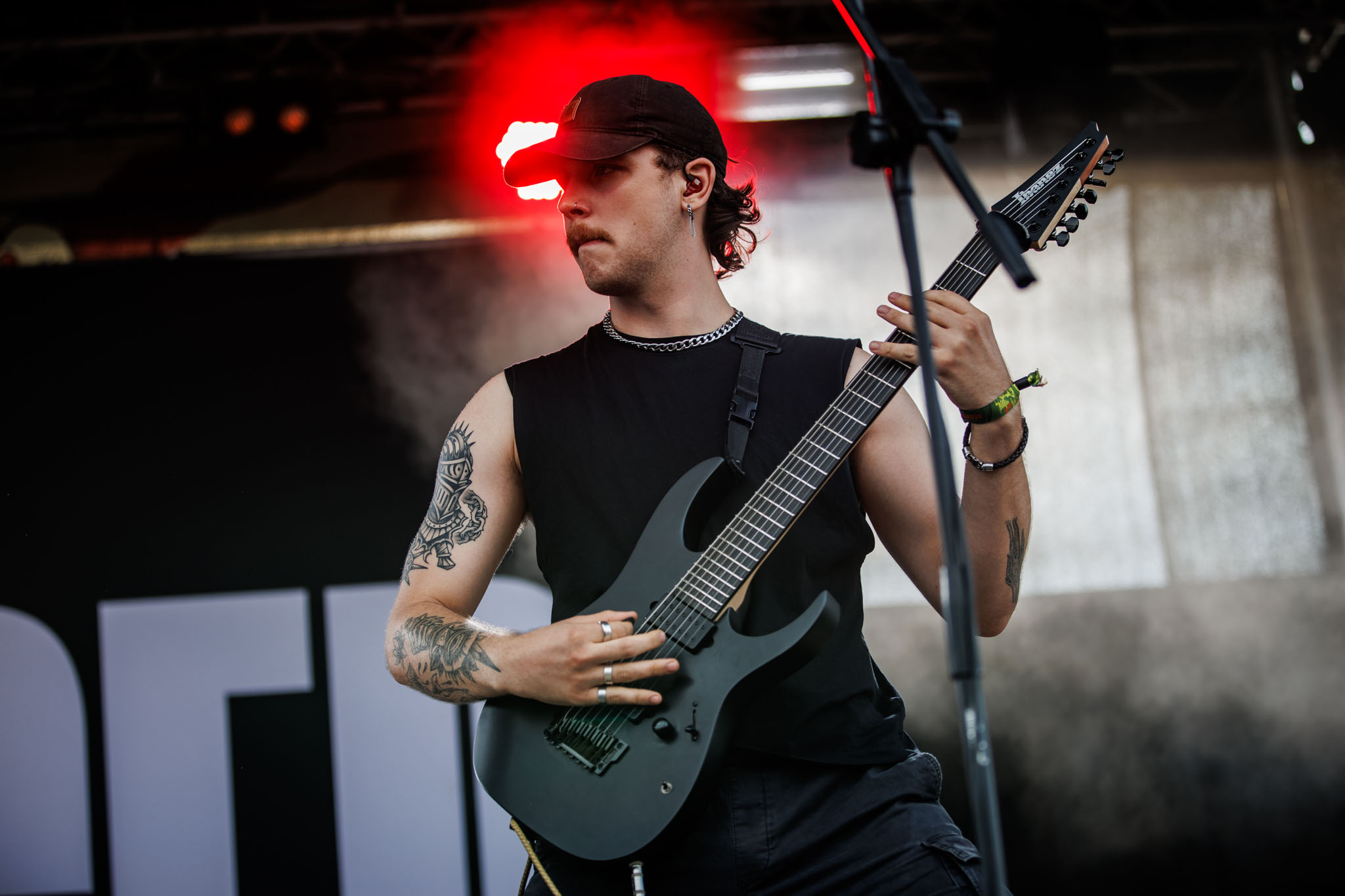 Bild vom Liveauftritt der Band Accvsed beim Summer Breeze 2025