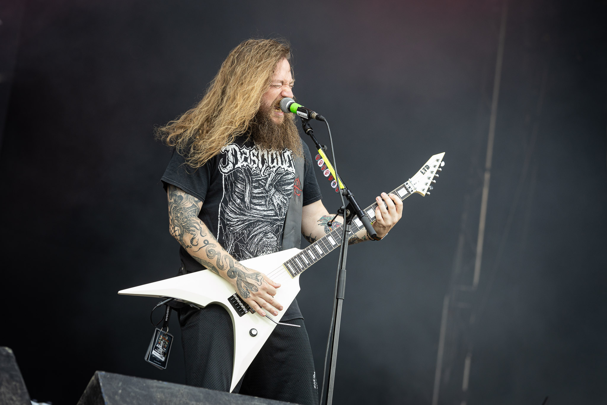 Bild vom Liveauftritt der Band Angelus Apatrida beim Summer Breeze 2025