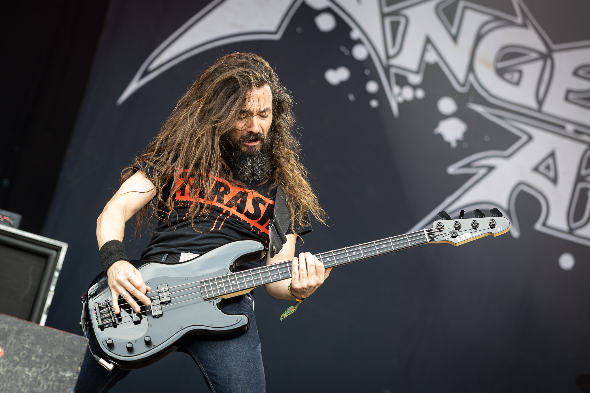 Bild vom Liveauftritt der Band Angelus Apatrida beim Summer Breeze 2025