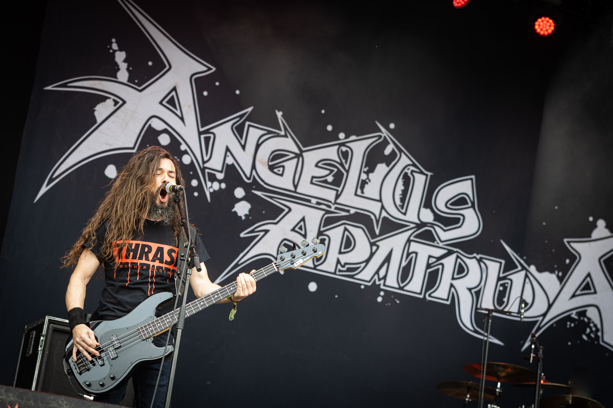 Bild vom Liveauftritt der Band Angelus Apatrida beim Summer Breeze 2025