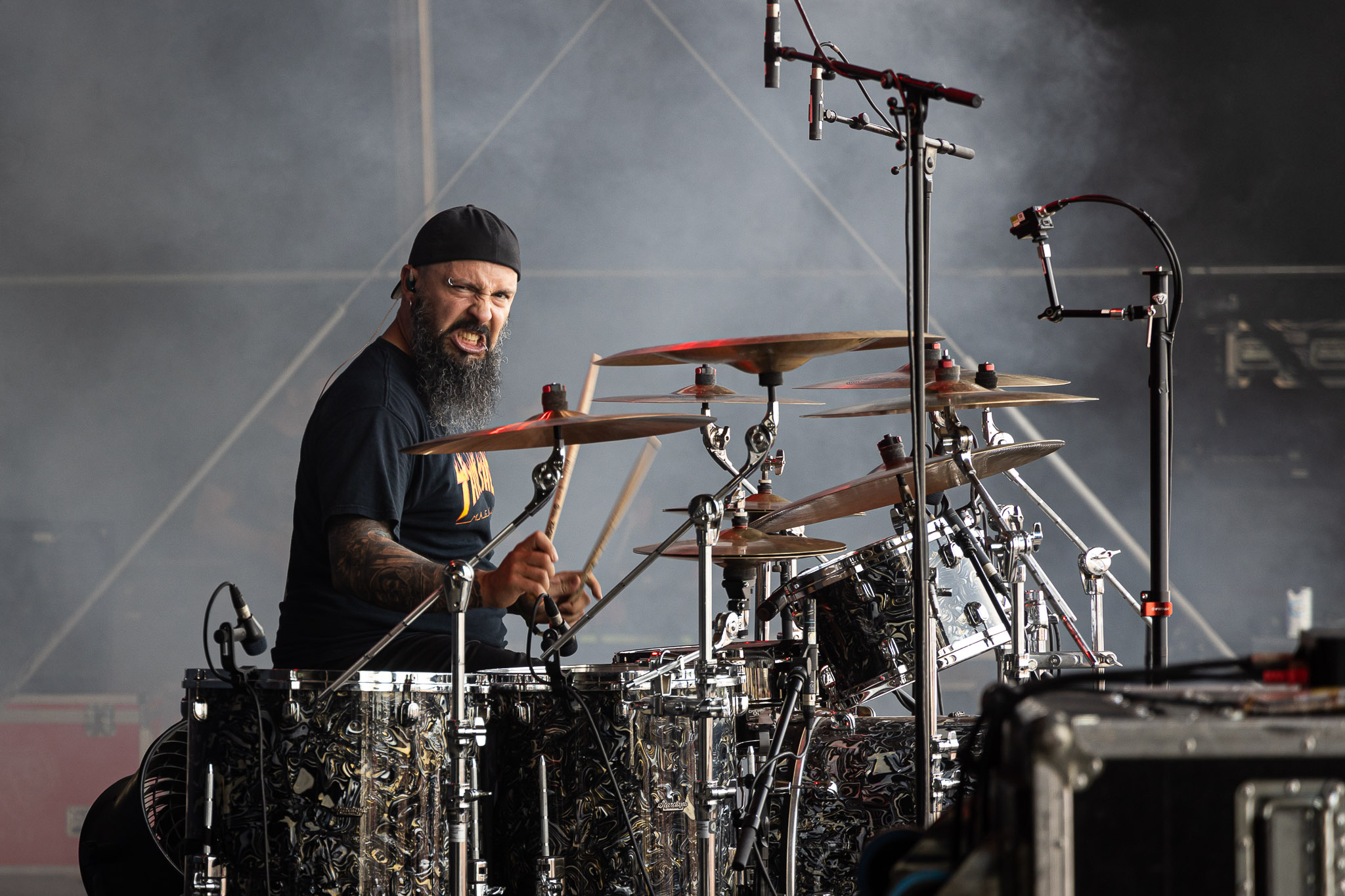 Bild vom Liveauftritt der Band Angelus Apatrida beim Summer Breeze 2025