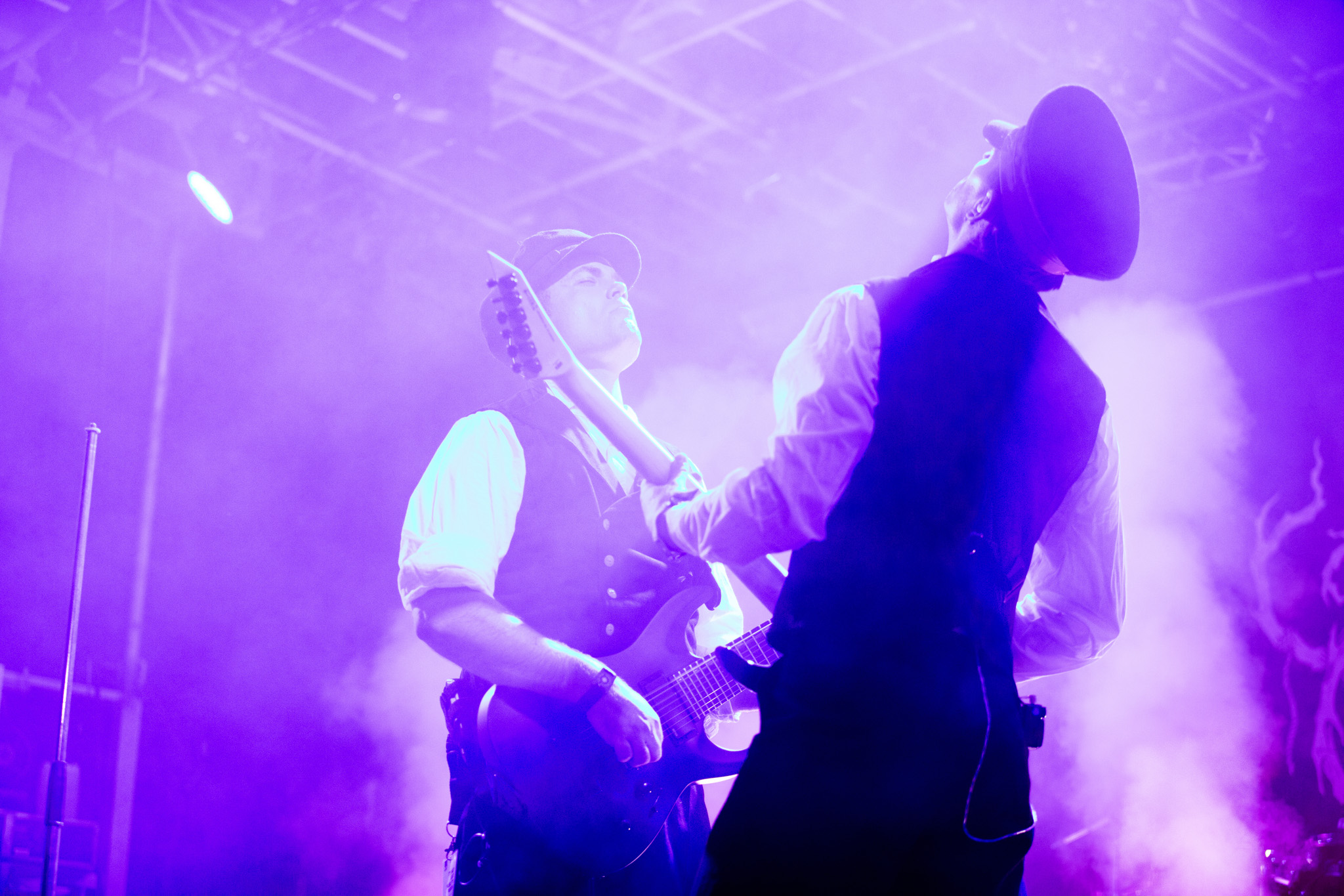 Bild vom Liveauftritt der Band Antrisch beim Summer Breeze 2025