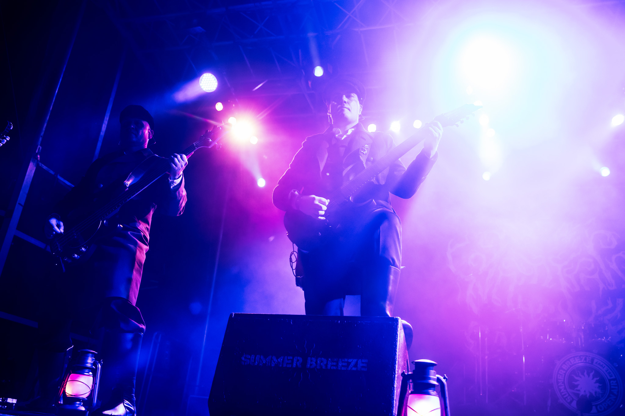 Bild vom Liveauftritt der Band Antrisch beim Summer Breeze 2025