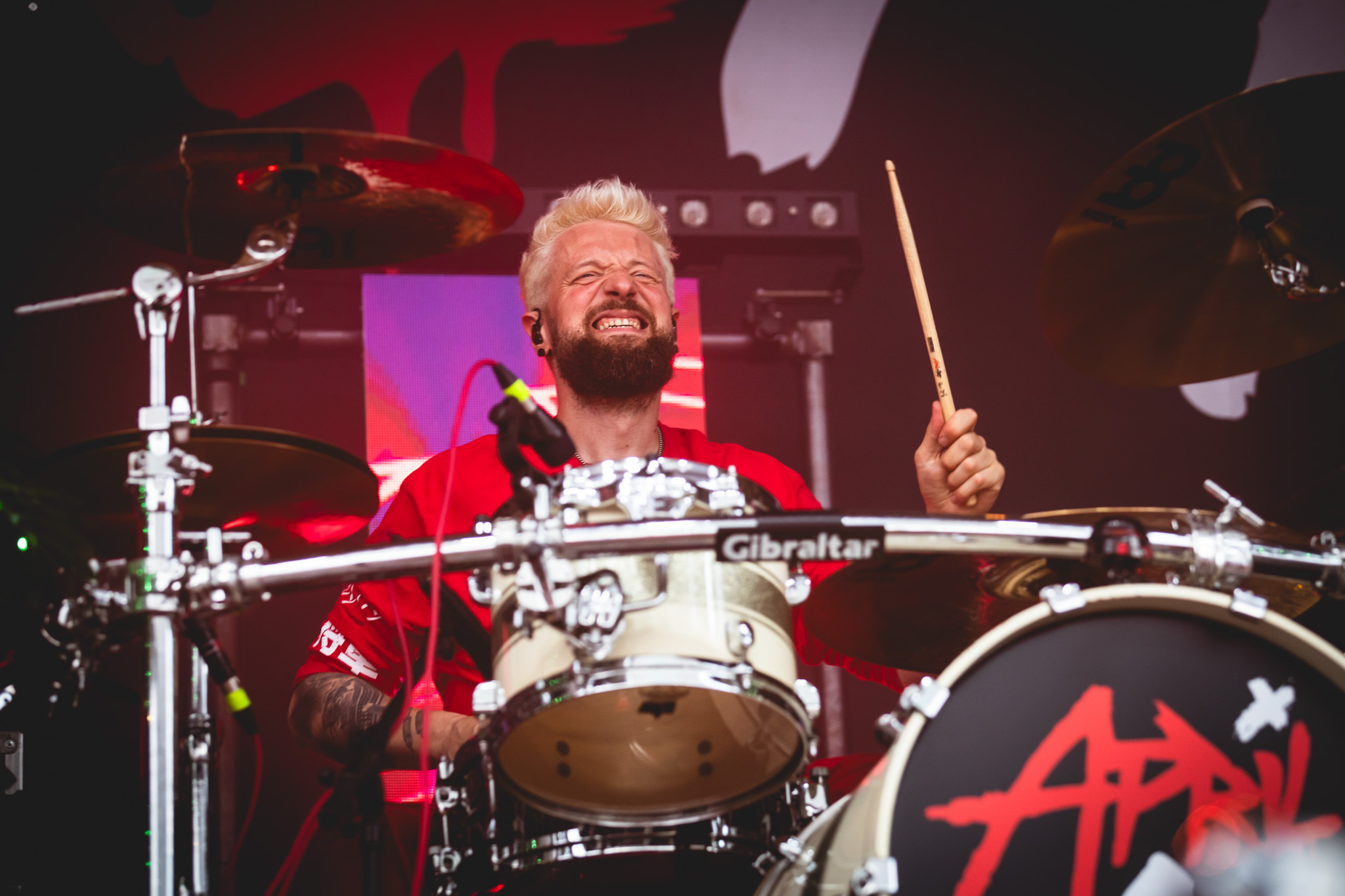 Bild vom Liveauftritt der Band April Art beim Summer Breeze 2025