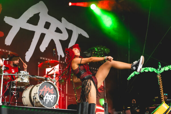 Bild vom Liveauftritt der Band April Art beim Summer Breeze 2025