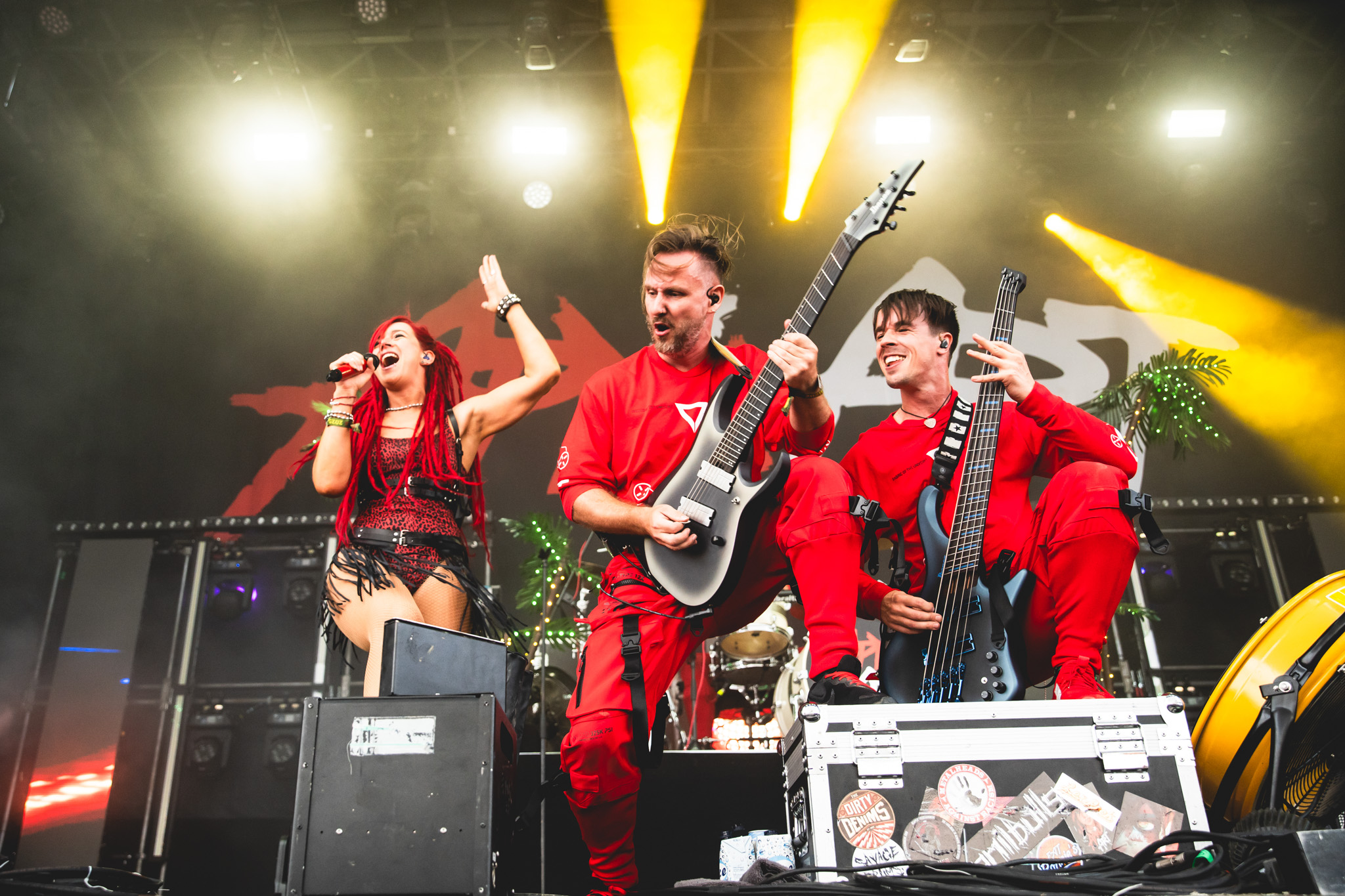 Bild vom Liveauftritt der Band April Art beim Summer Breeze 2025