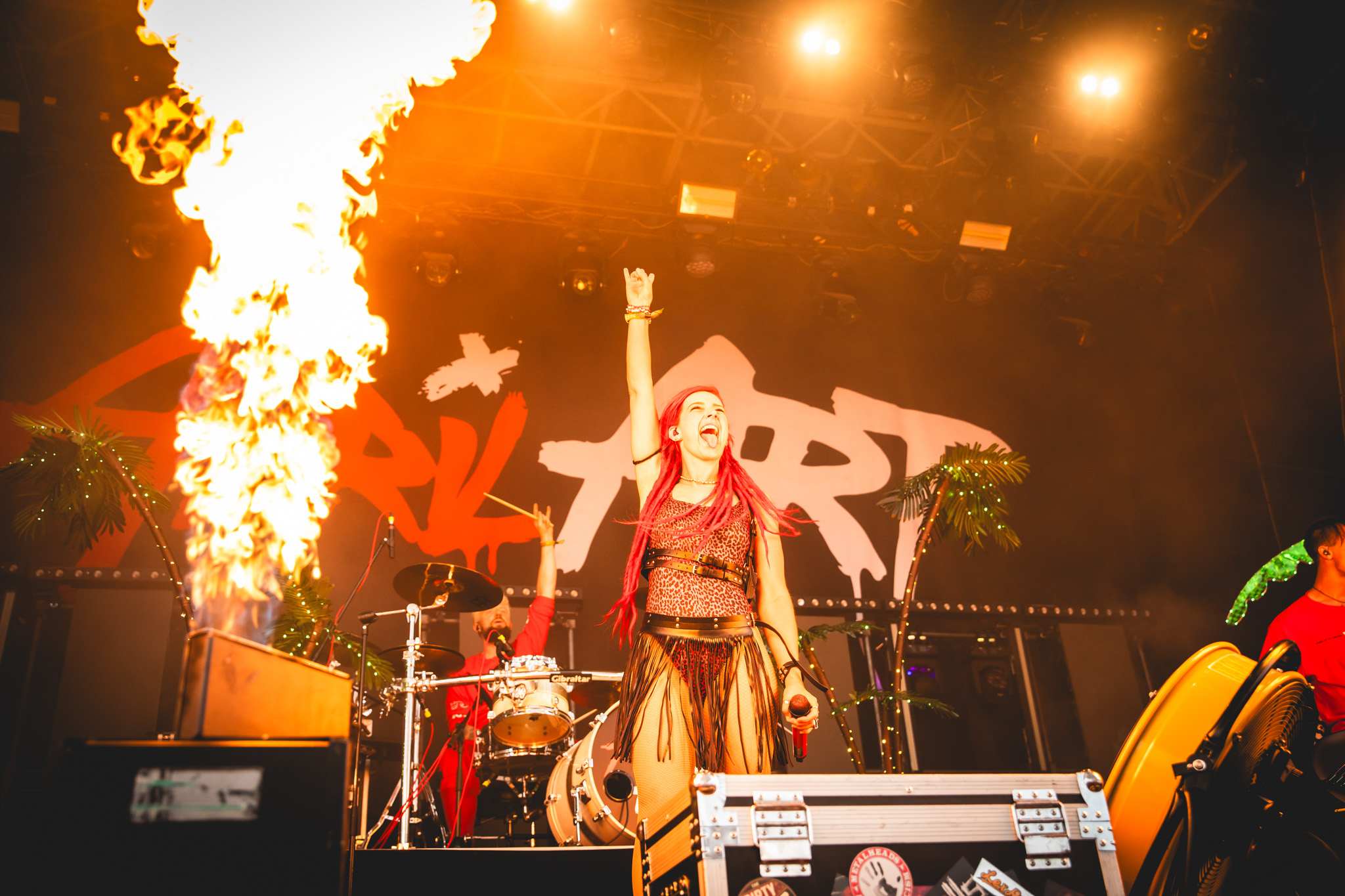 Bild vom Liveauftritt der Band April Art beim Summer Breeze 2025