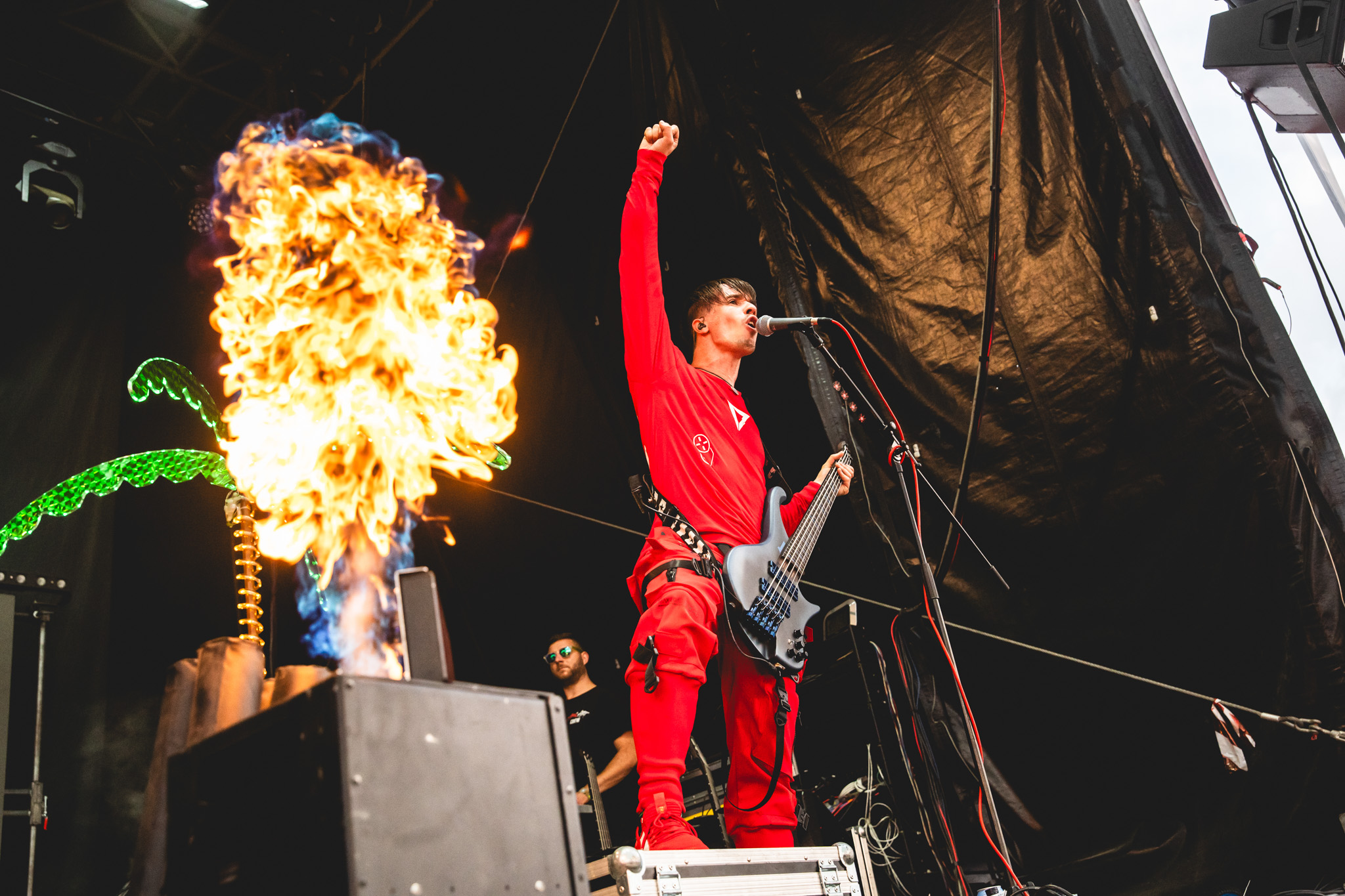 Bild vom Liveauftritt der Band April Art beim Summer Breeze 2025