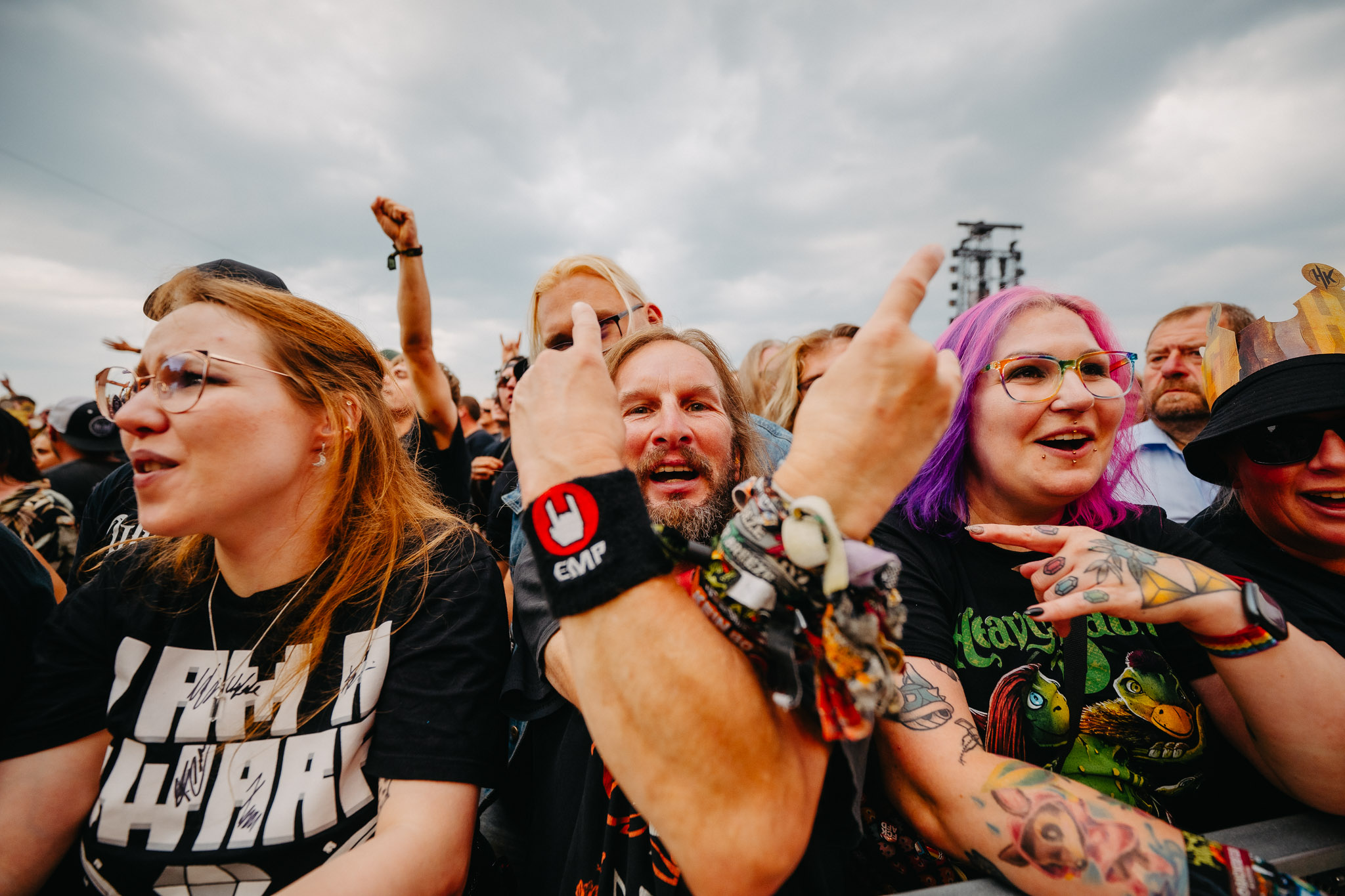 Bild vom Liveauftritt der Band Beast in Black beim Summer Breeze 2025