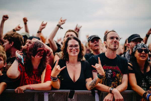Bild vom Liveauftritt der Band Beast in Black beim Summer Breeze 2025