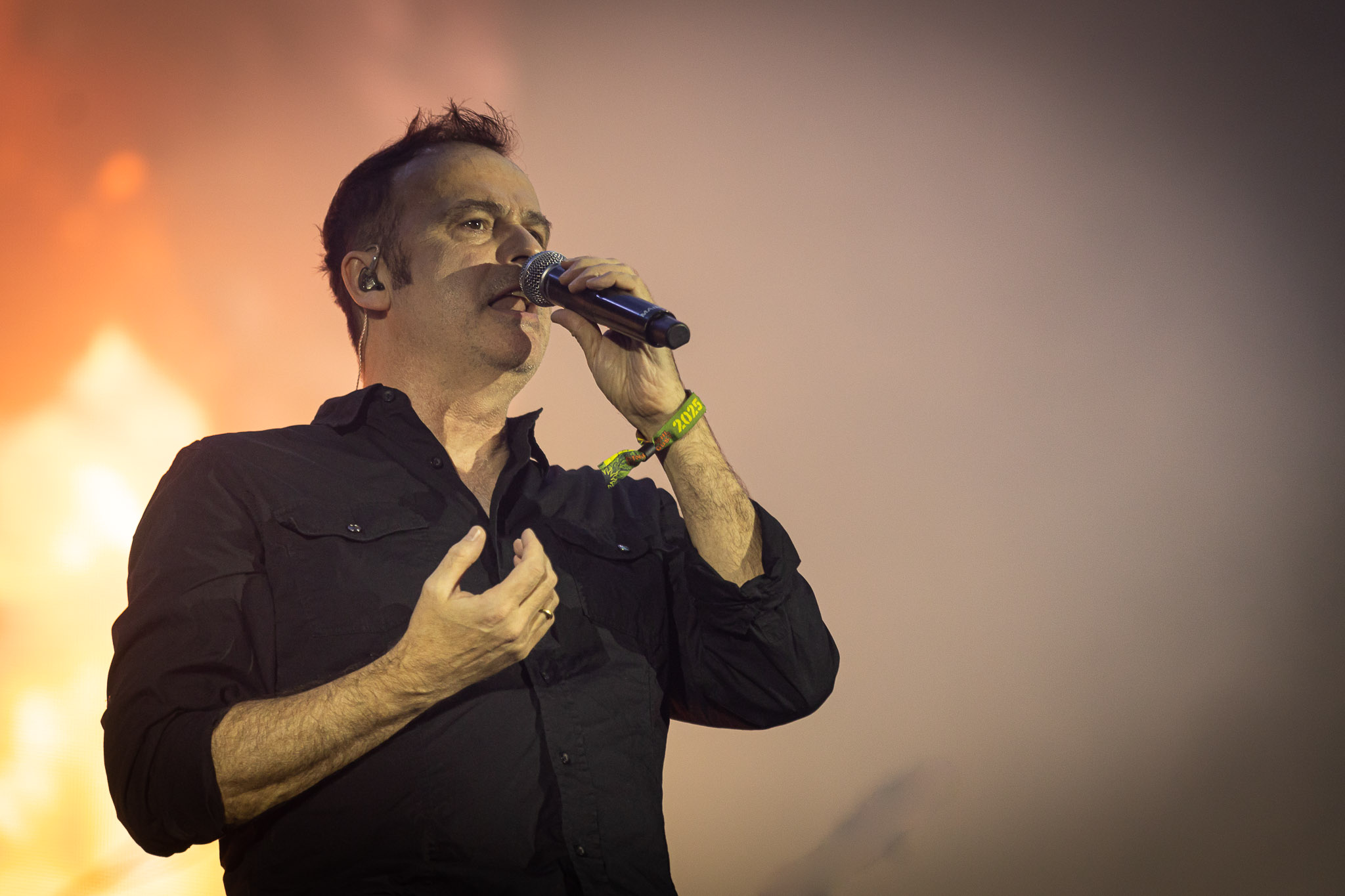 Bild vom Liveauftritt der Band Blind Guardian beim Summer Breeze 2025