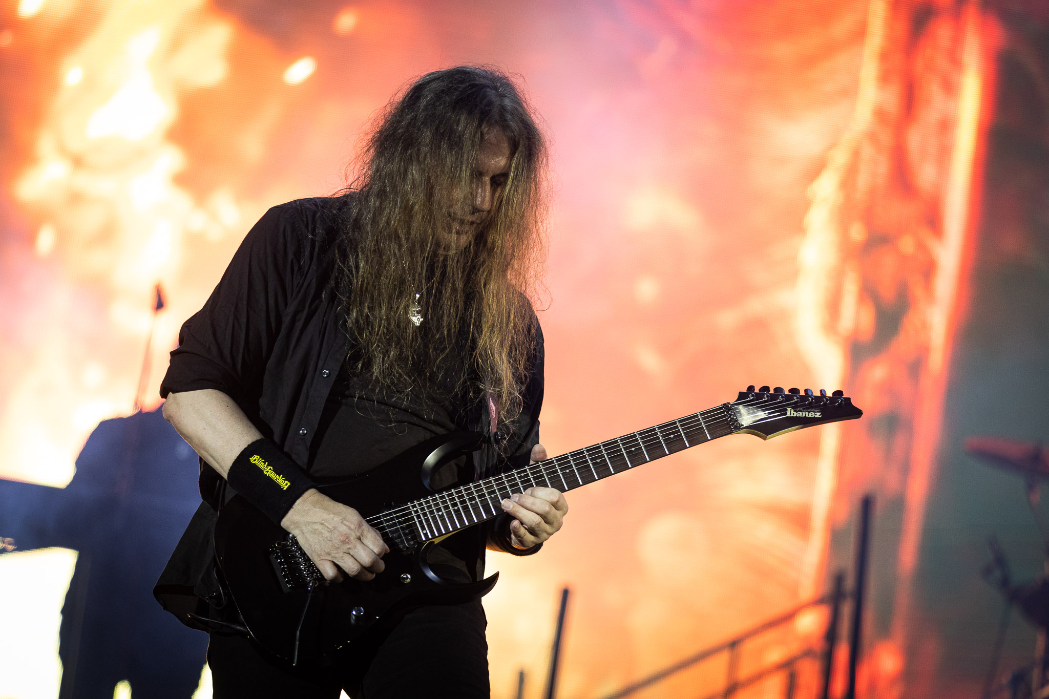 Bild vom Liveauftritt der Band Blind Guardian beim Summer Breeze 2025