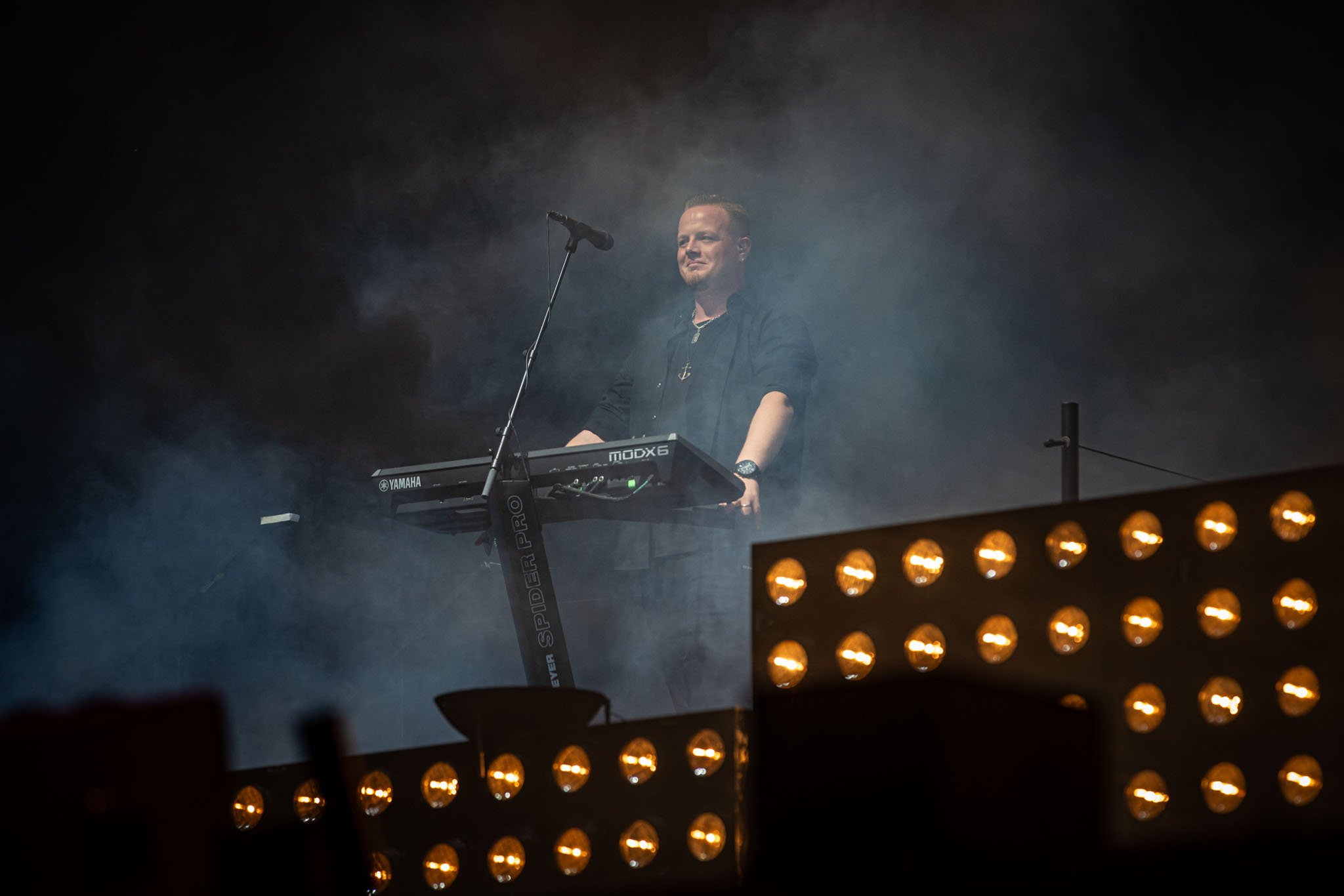 Bild vom Liveauftritt der Band Blind Guardian beim Summer Breeze 2025