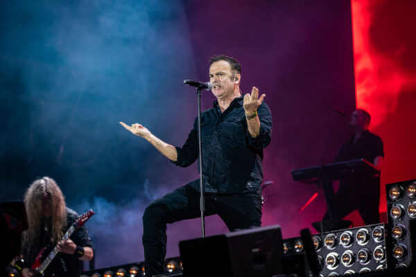Bild vom Liveauftritt der Band Blind Guardian beim Summer Breeze 2025