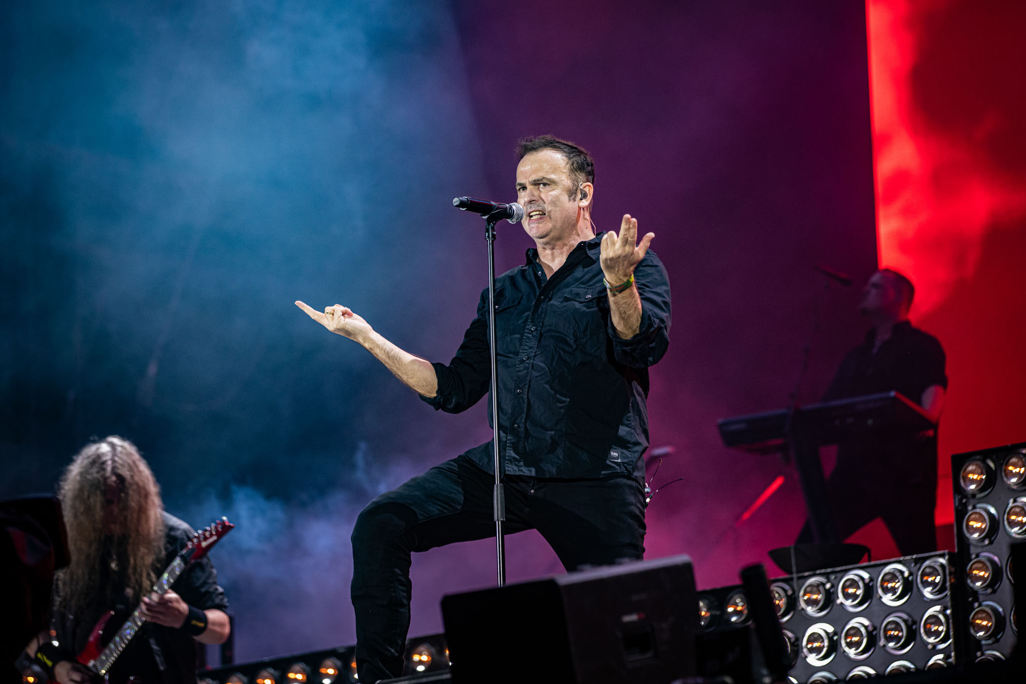 Bild vom Liveauftritt der Band Blind Guardian beim Summer Breeze 2025