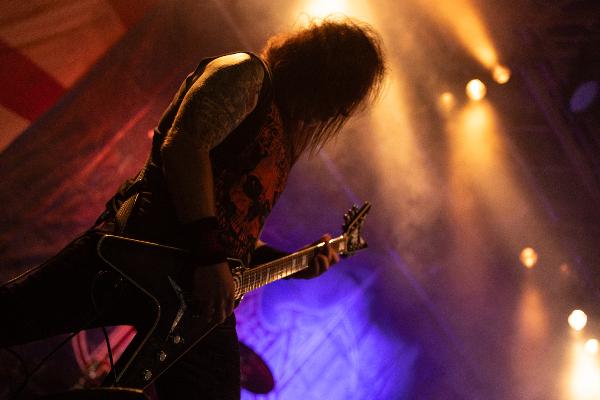 Bild vom Liveauftritt der Band Bürden of Grief beim Summer Breeze 2025