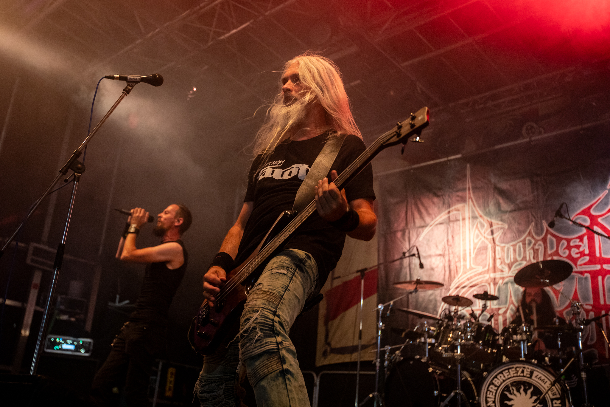 Bild vom Liveauftritt der Band Bürden of Grief beim Summer Breeze 2025