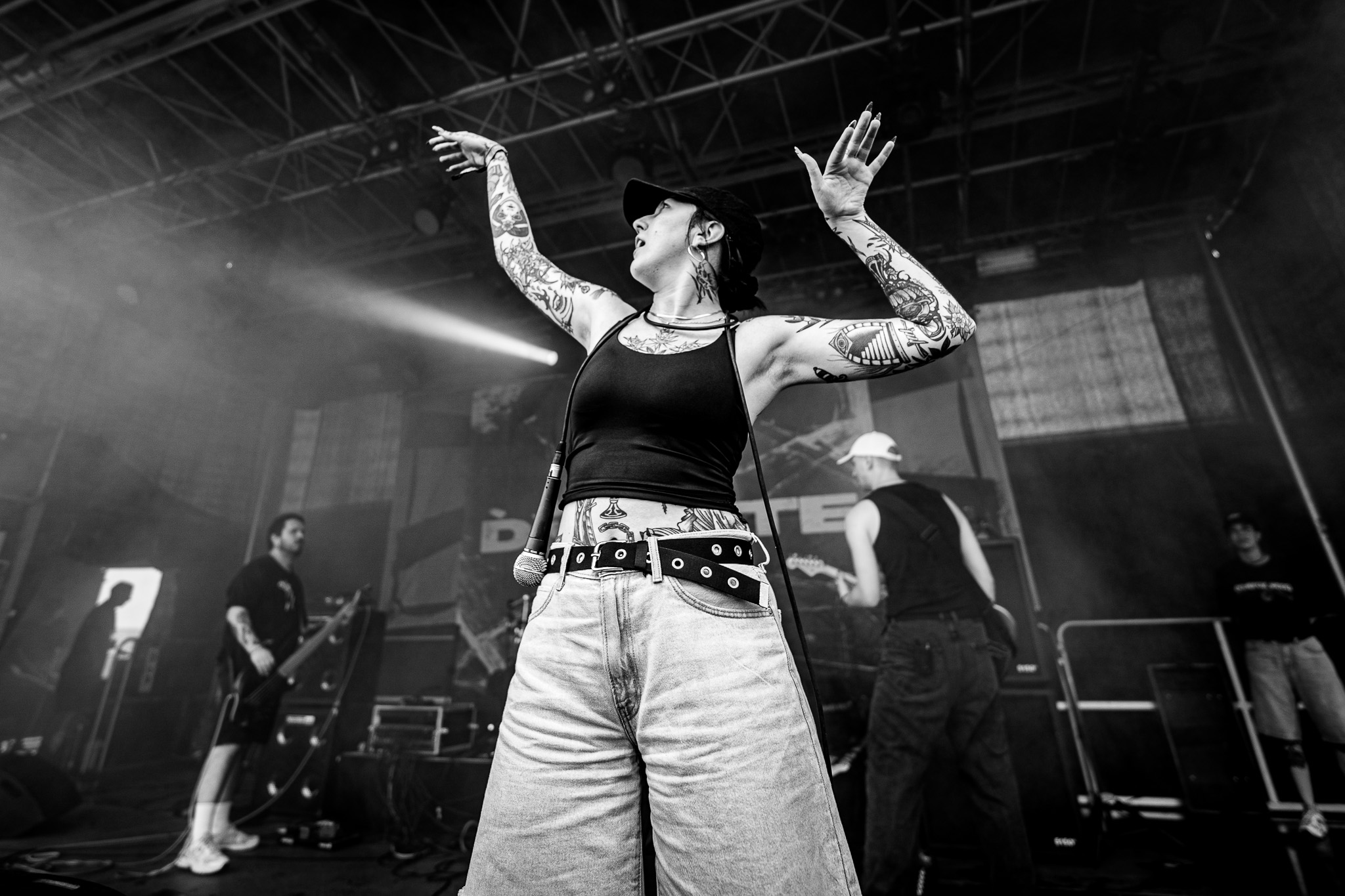 Bild vom Liveauftritt der Band Dogbite beim Summer Breeze 2025